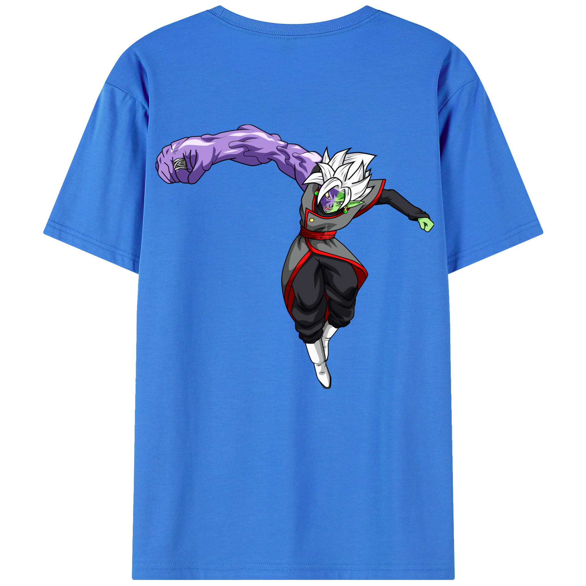 （画像用） ドラゴンボール ベジット DRAGON BALL Vegetto 綿100％半袖Tシャツ（背面プリント）