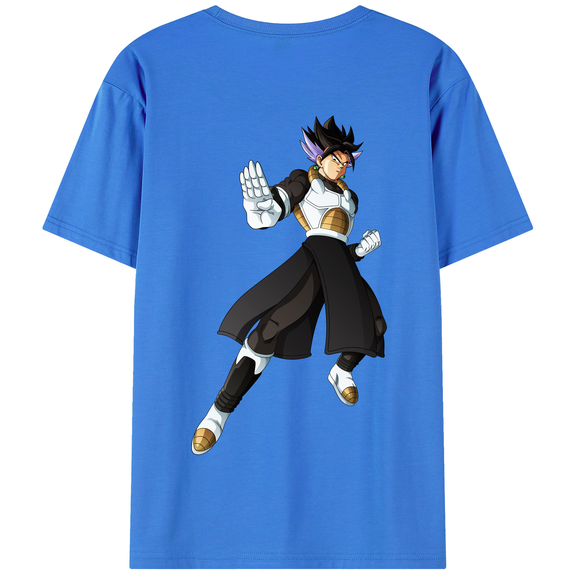 （画像用） ドラゴンボール ベジット DRAGON BALL Vegetto 綿100％半袖Tシャツ（背面プリント）