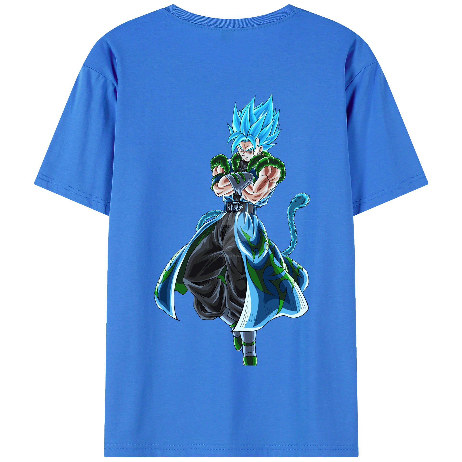 （画像用） ドラゴンボール ベジット DRAGON BALL Vegetto 綿100％半袖Tシャツ（背面プリント）