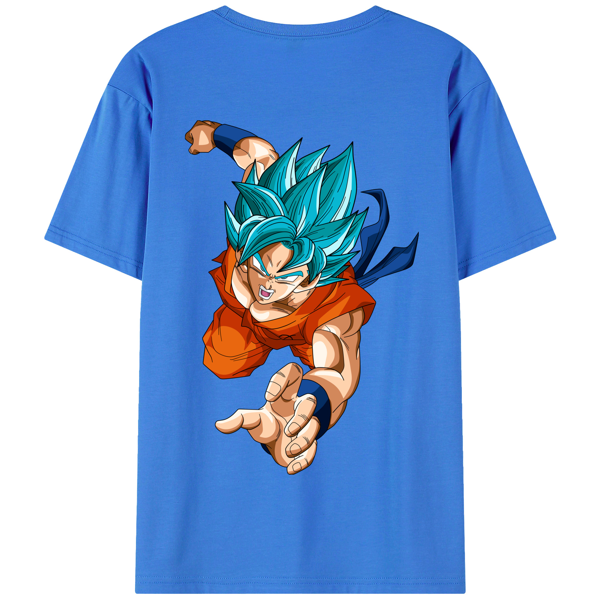 （画像用） ドラゴンボール ベジット DRAGON BALL Vegetto 綿100％半袖Tシャツ（背面プリント）