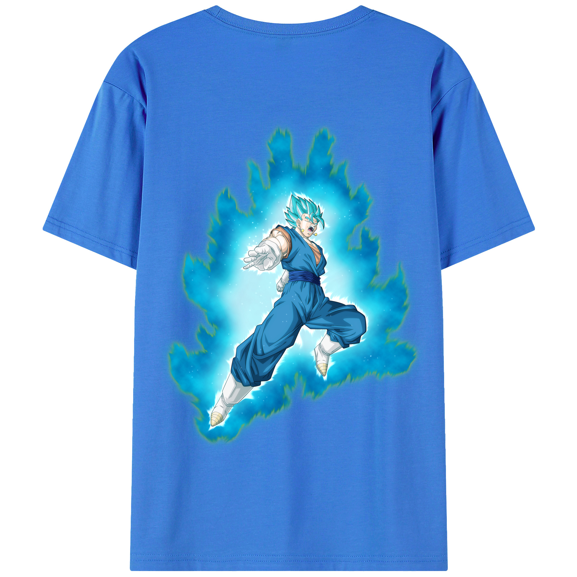 （画像用） ドラゴンボール ベジット DRAGON BALL Vegetto 綿100％半袖Tシャツ（背面プリント）