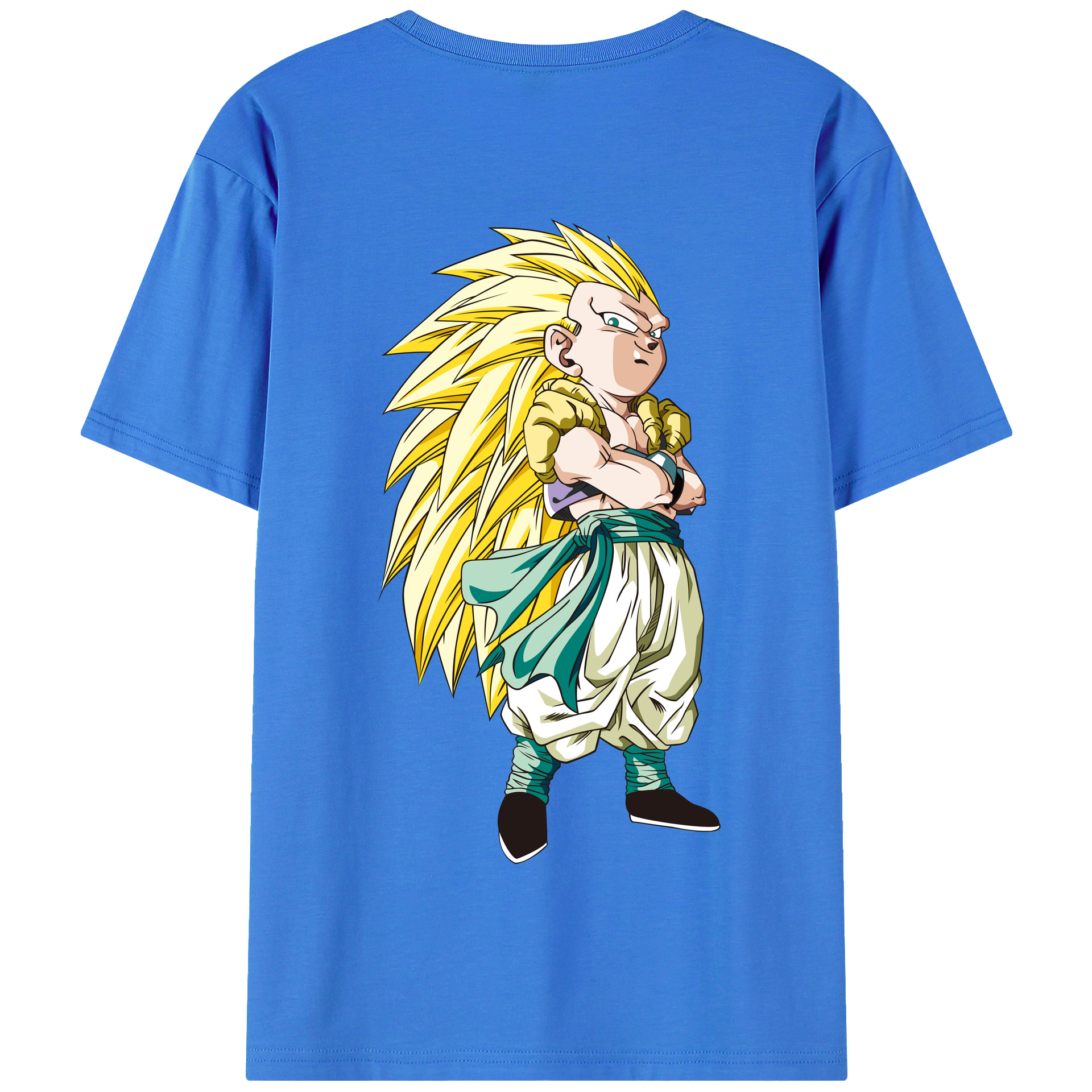 （画像用） ドラゴンボール ベジット DRAGON BALL Vegetto 綿100％半袖Tシャツ（背面プリント）