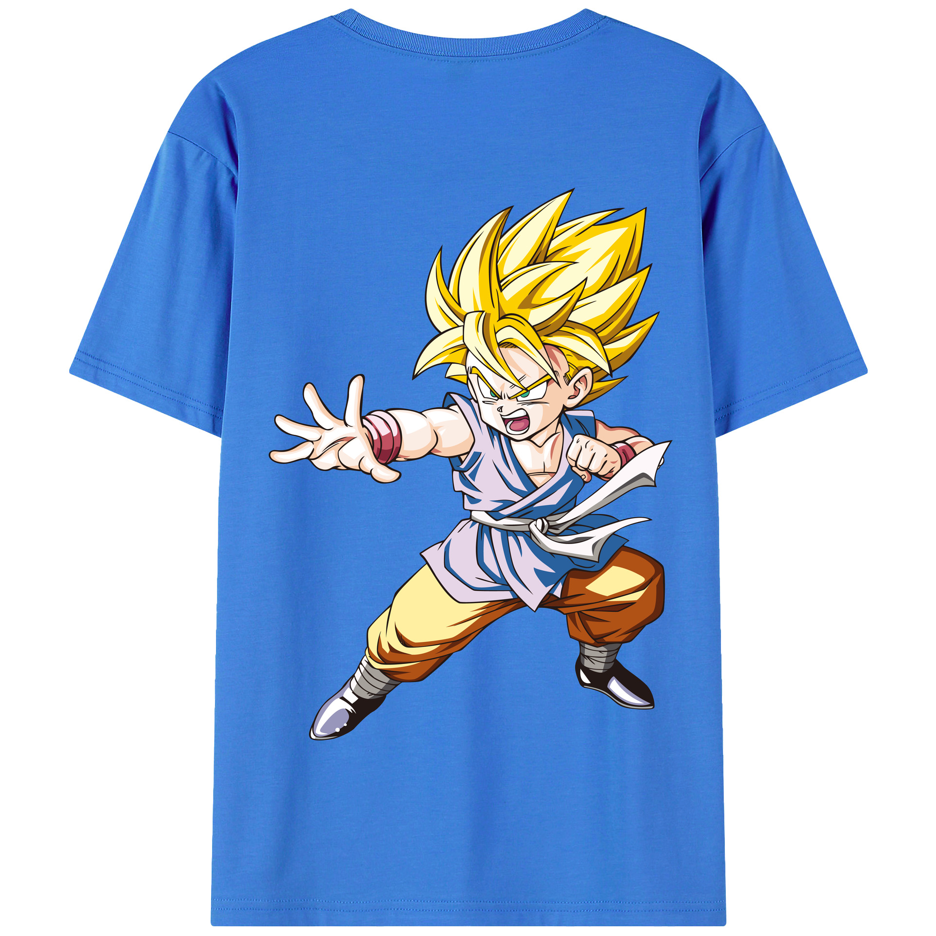 （画像用） ドラゴンボール ベジット DRAGON BALL Vegetto 綿100％半袖Tシャツ（背面プリント）