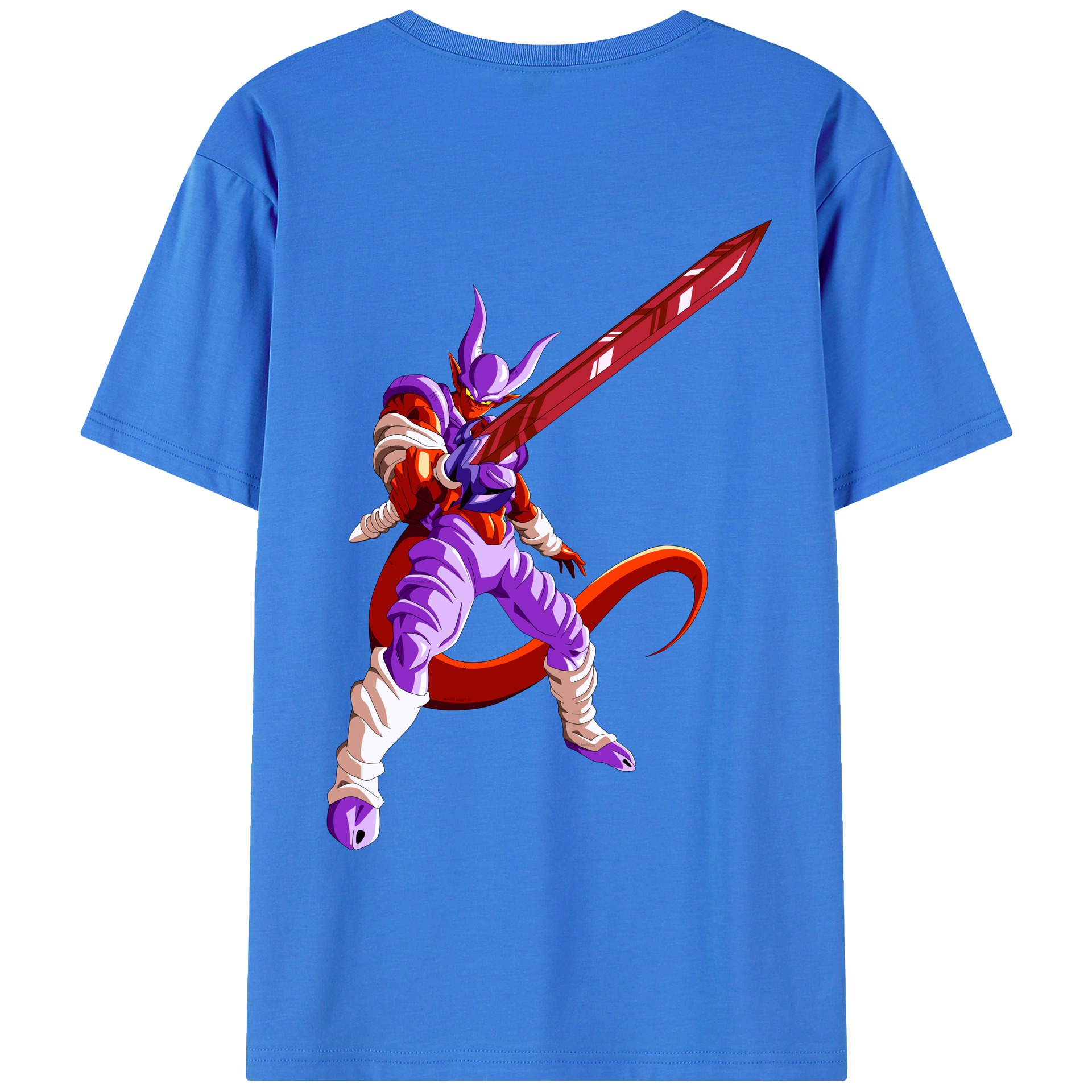 （画像用） ドラゴンボール ジャネンバ DRAGON BALL Janemba 綿100％半袖Tシャツ（背面プリント）