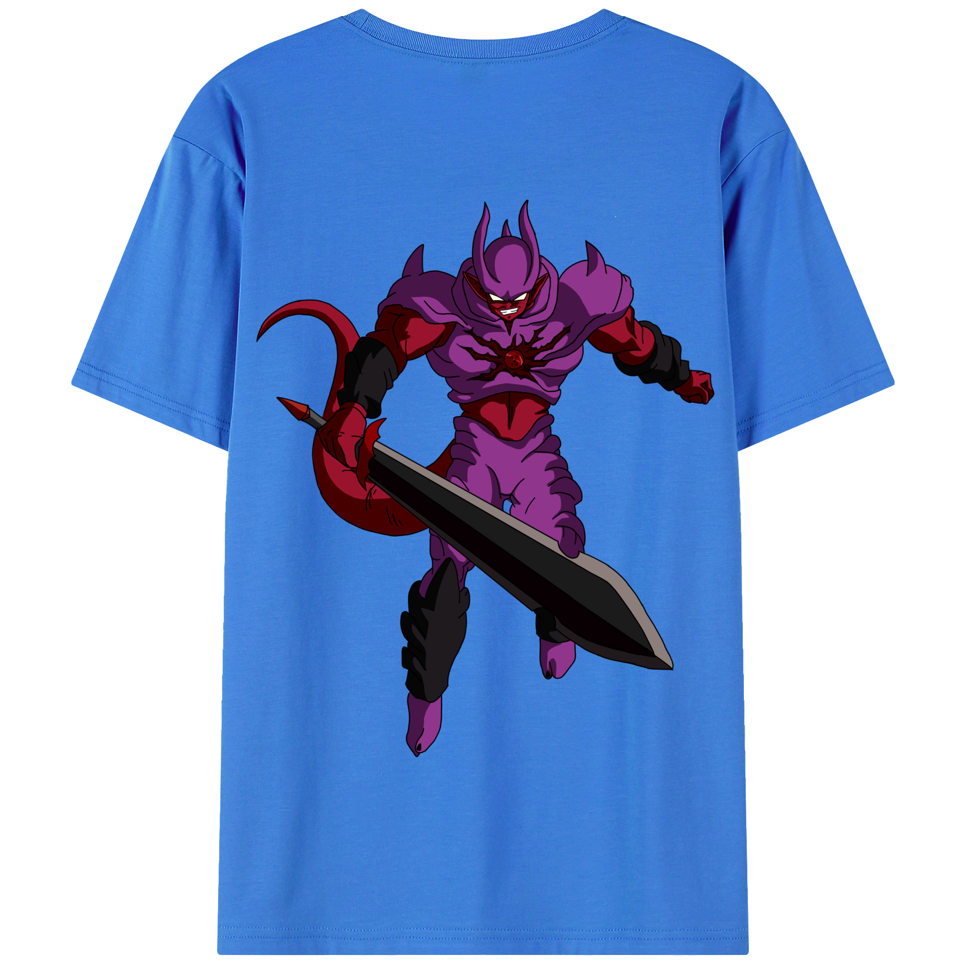 （画像用） ドラゴンボール ジャネンバ DRAGON BALL Janemba 綿100％半袖Tシャツ（背面プリント）