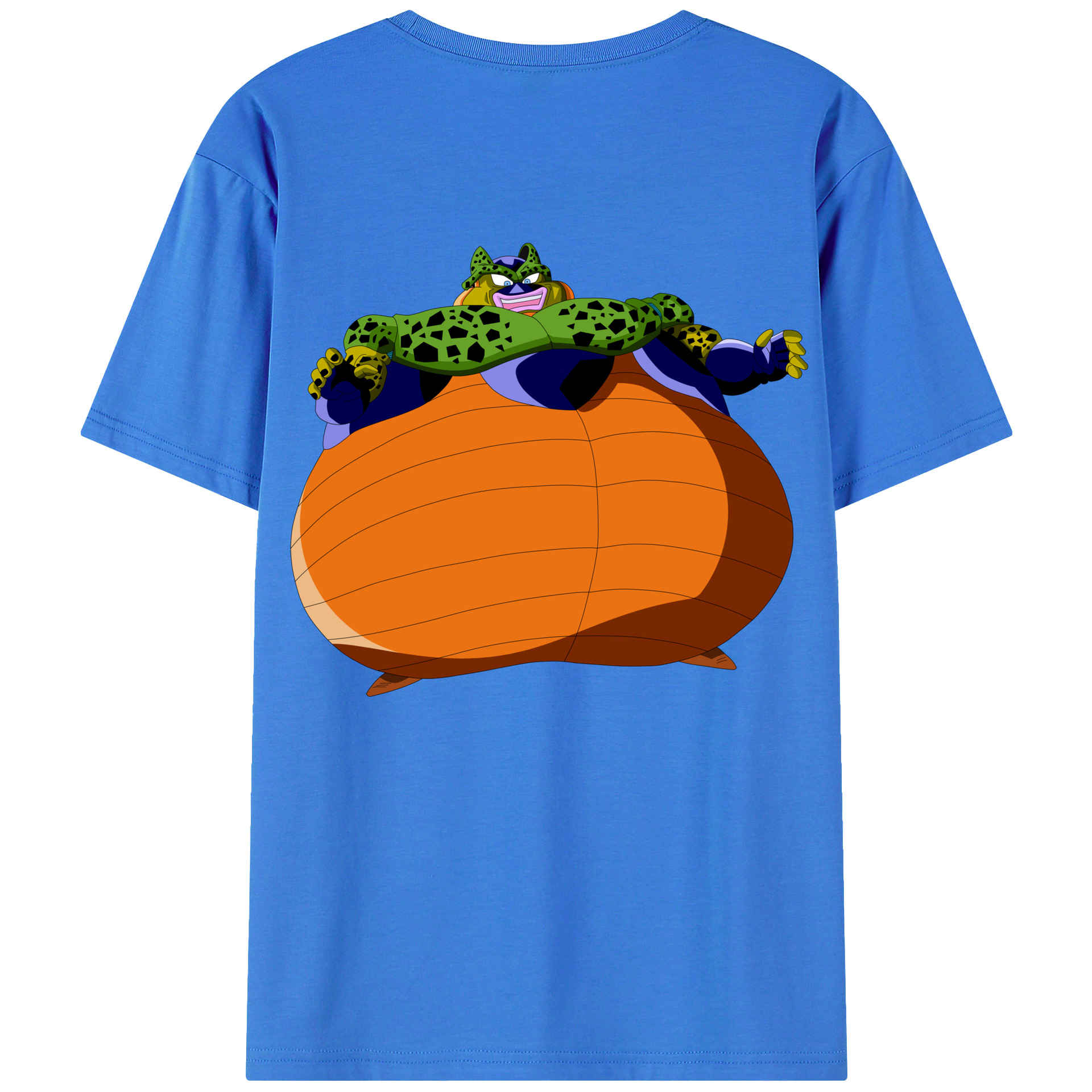 （画像用） ドラゴンボール セル DRAGON BALL Cell 綿100％半袖Tシャツ（背面プリント）