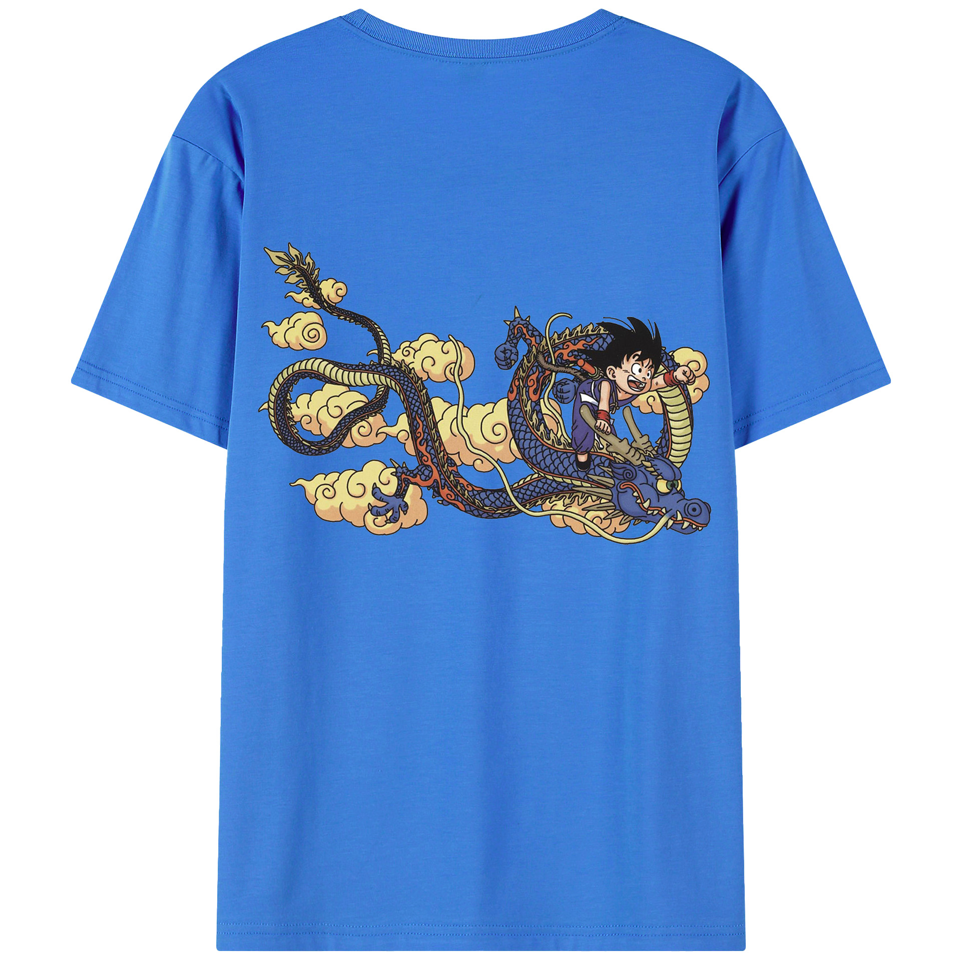 （画像用） ドラゴンボール 神龍 シェンロン DRAGON BALL Shenron 綿100％半袖Tシャツ（背面プリント）