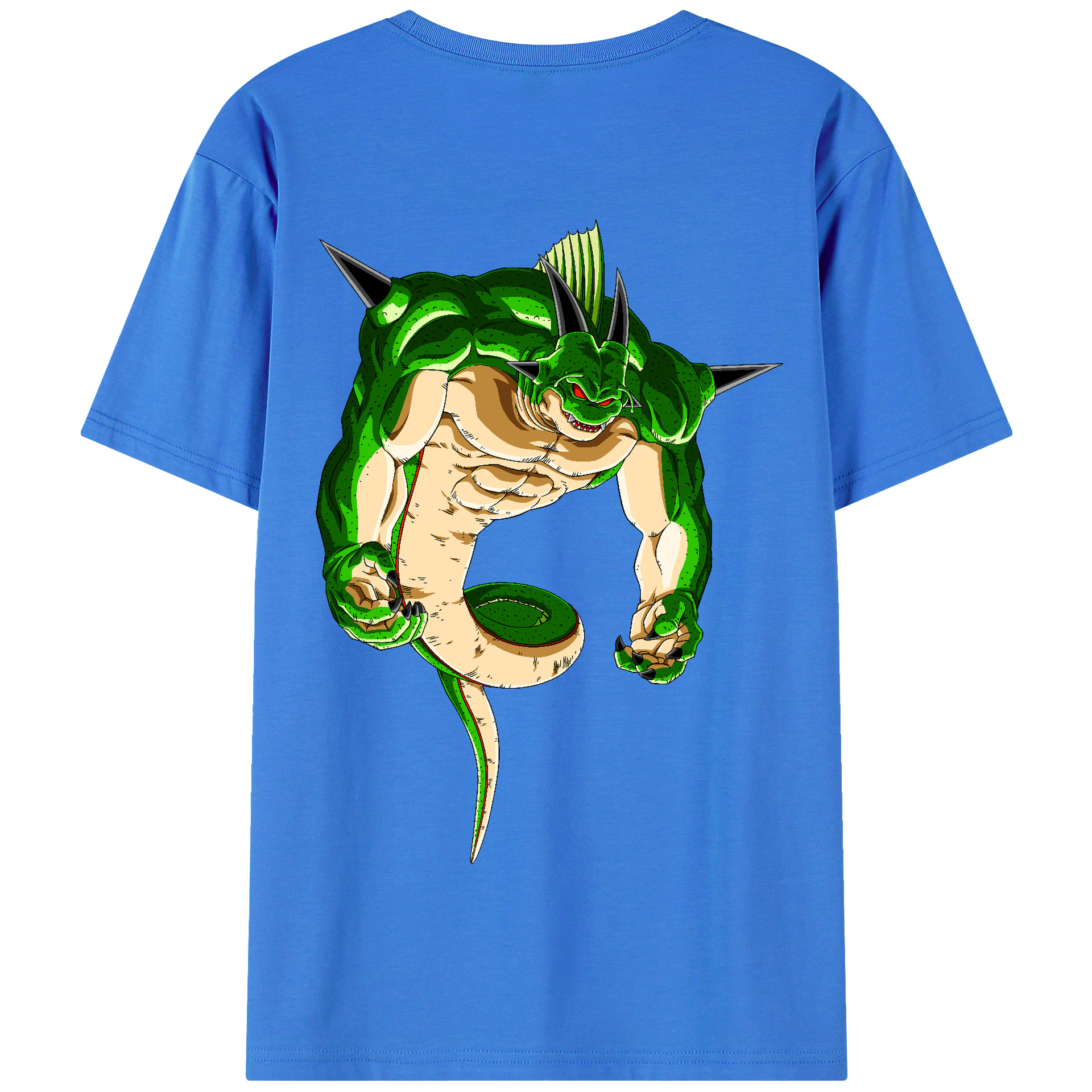 （画像用） ドラゴンボール 神龍 シェンロン DRAGON BALL Shenron 綿100％半袖Tシャツ（背面プリント）