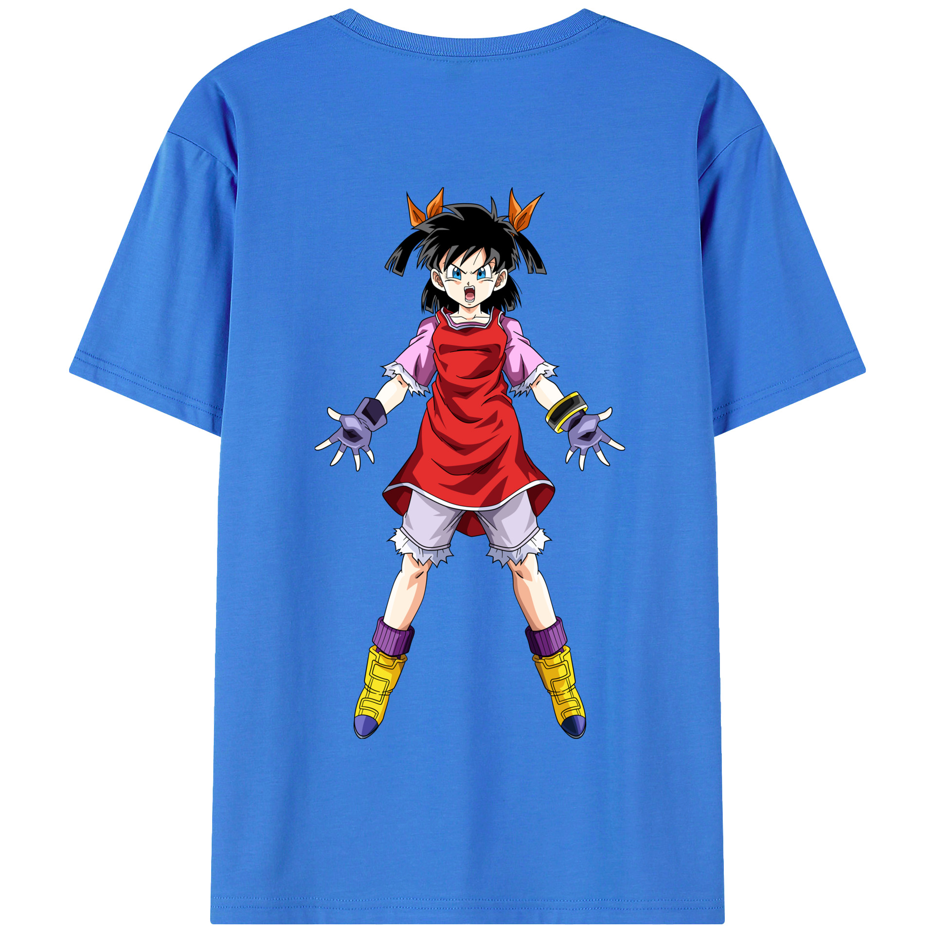 （画像用） ドラゴンボール パン DRAGON BALL Pan 綿100％半袖Tシャツ（背面プリント）