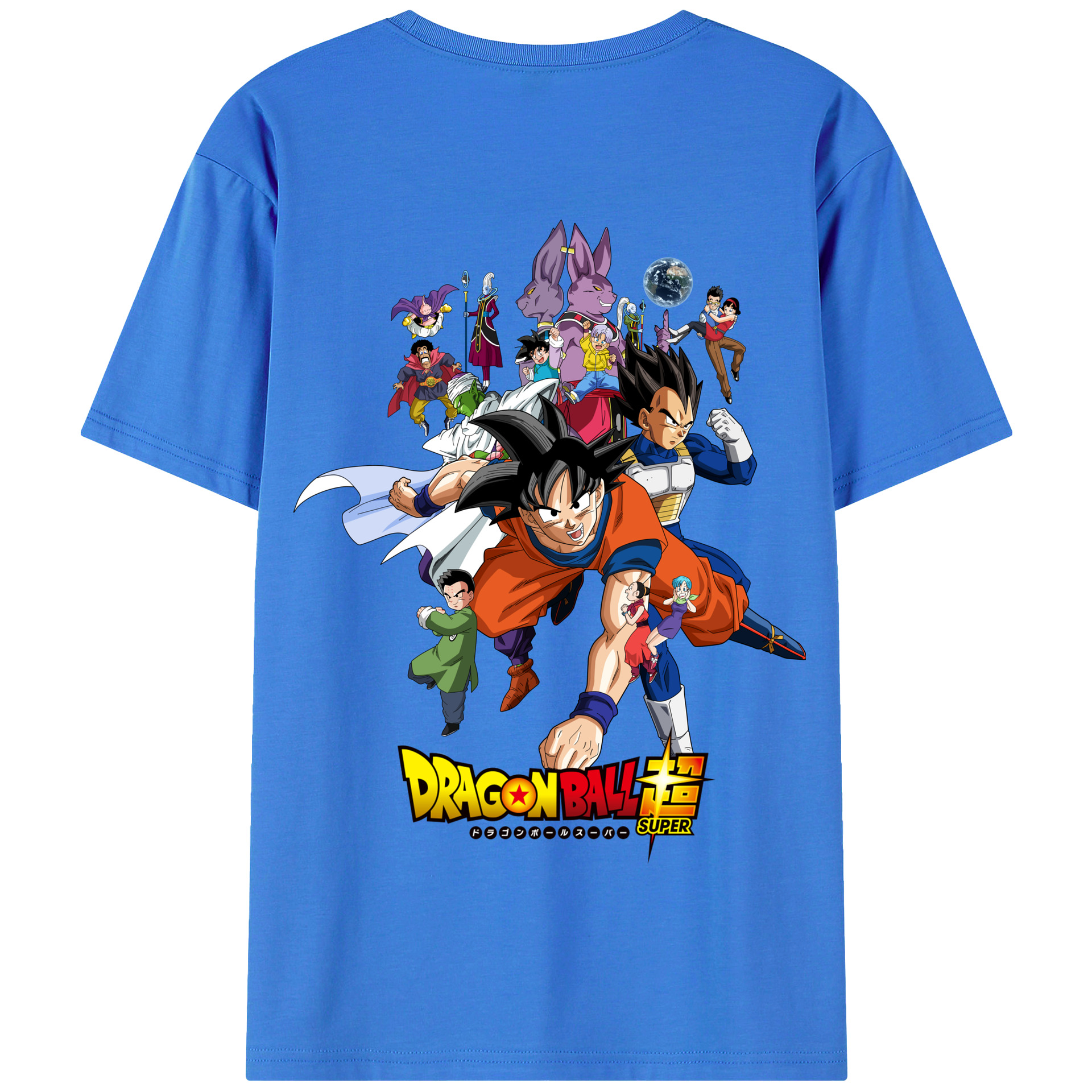 （画像用） ドラゴンボール DRAGON BALL 綿100％半袖Tシャツ（背面プリント）
