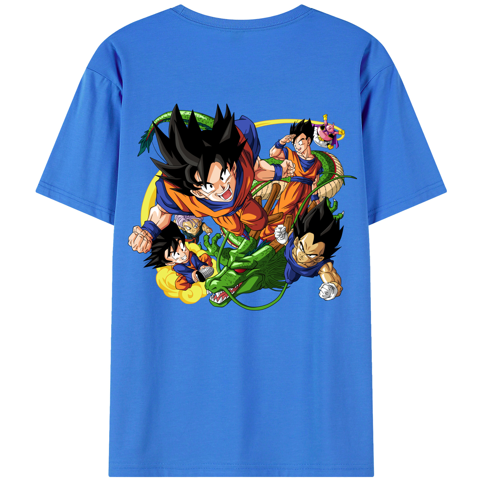 （画像用） ドラゴンボール DRAGON BALL 綿100％半袖Tシャツ（背面プリント）