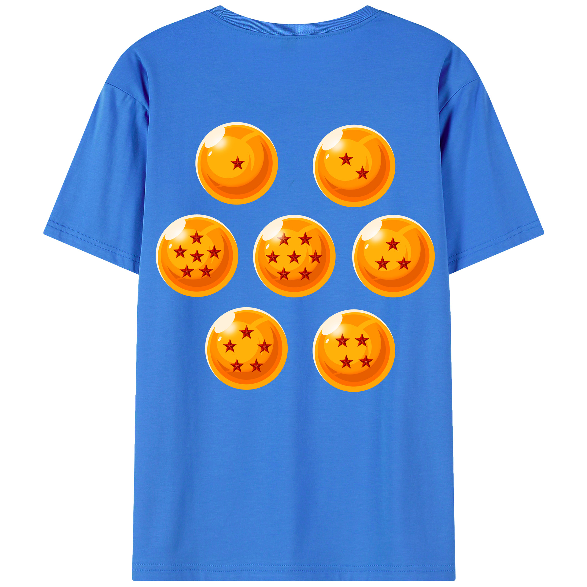 （画像用） ドラゴンボール DRAGON BALL 綿100％半袖Tシャツ（背面プリント）