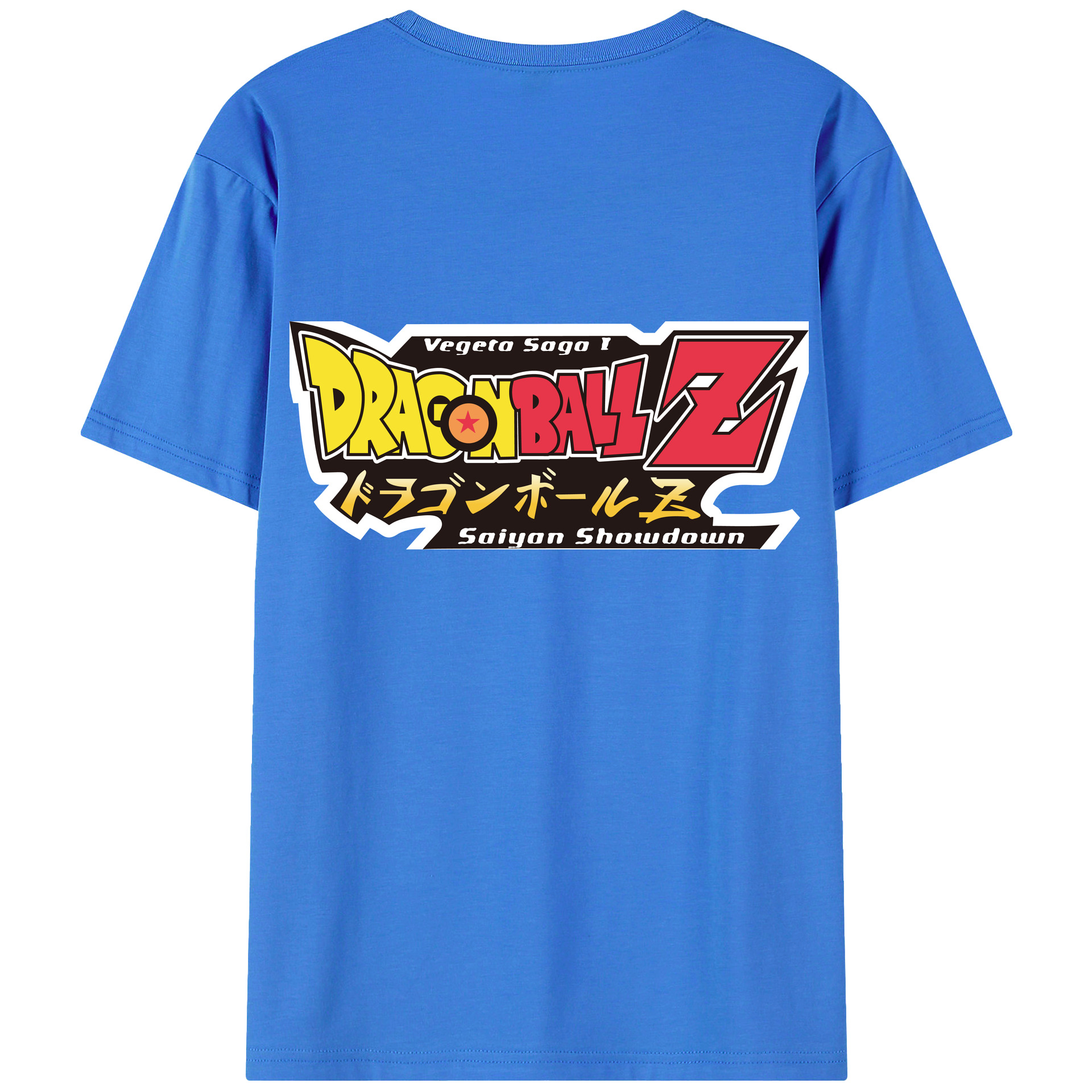 （画像用） ドラゴンボール DRAGON BALL 綿100％半袖Tシャツ（背面プリント）