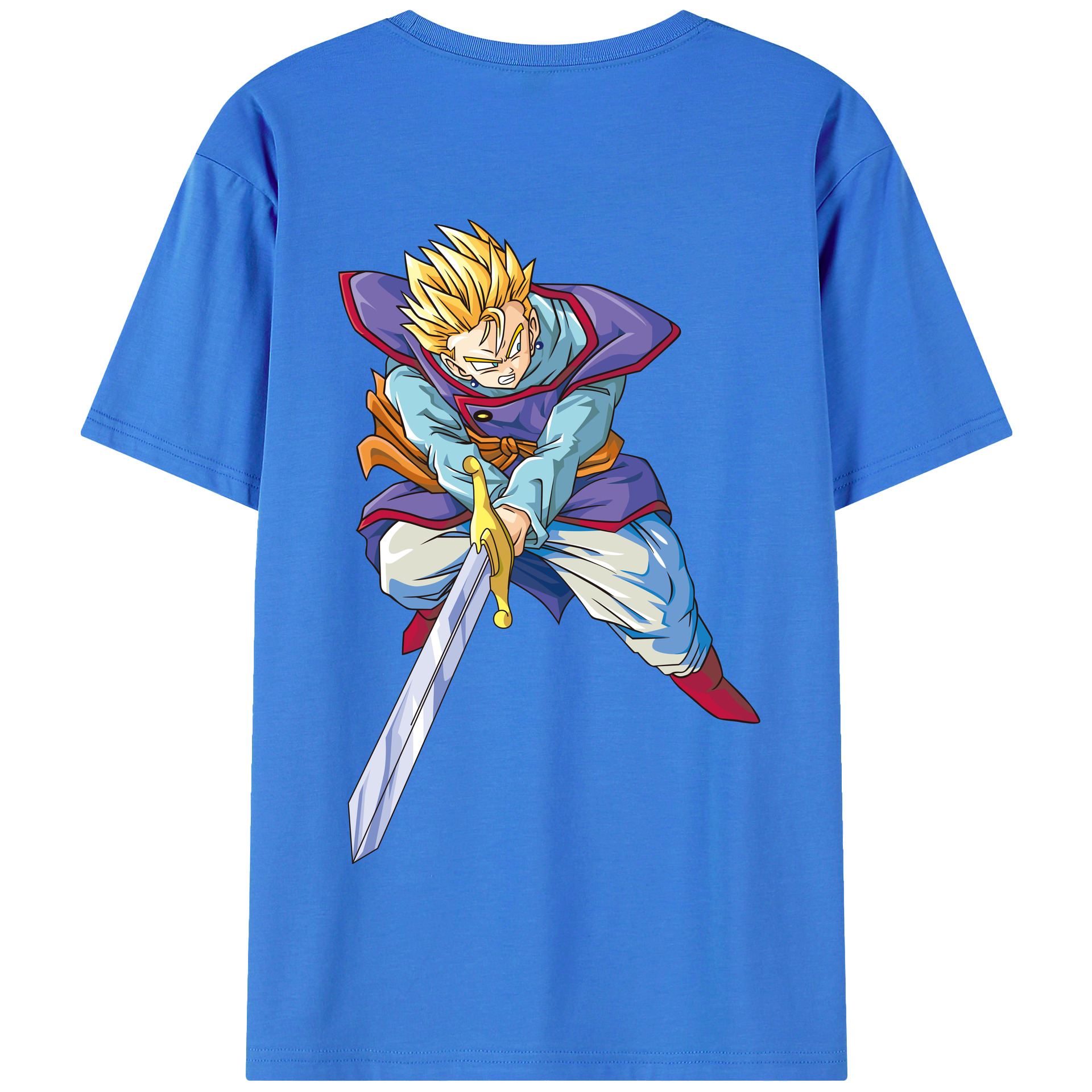（画像用） ドラゴンボール DRAGON BALL 綿100％半袖Tシャツ（背面プリント）