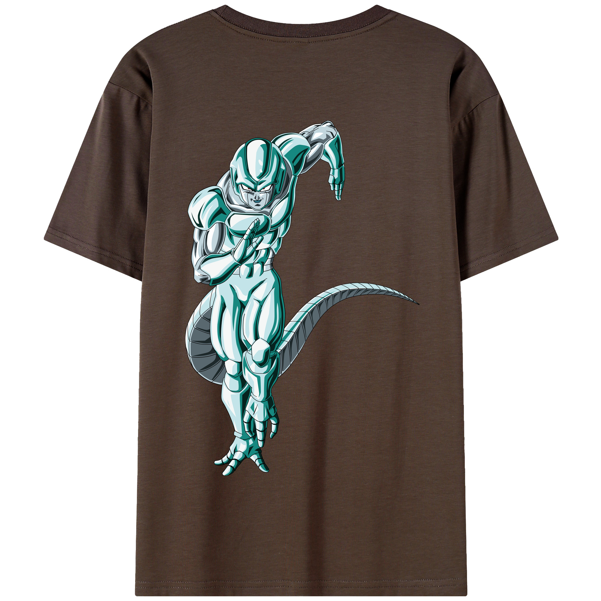 （画像用） ドラゴンボール フリーザ DRAGON BALL Frieza 綿100％半袖Tシャツ（背面プリント）