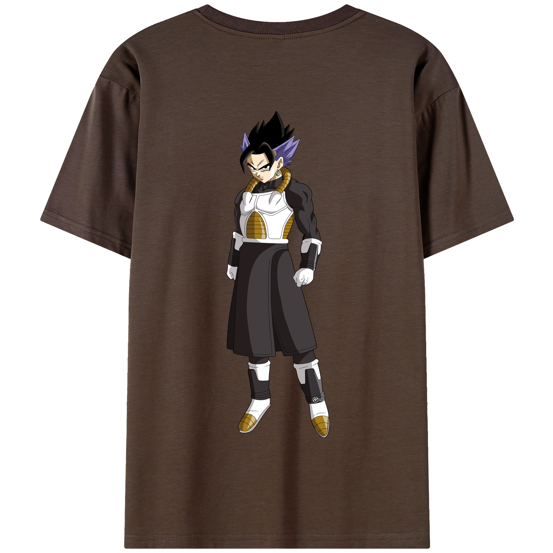 （画像用） ドラゴンボール ベジット DRAGON BALL Vegetto 綿100％半袖Tシャツ（背面プリント）