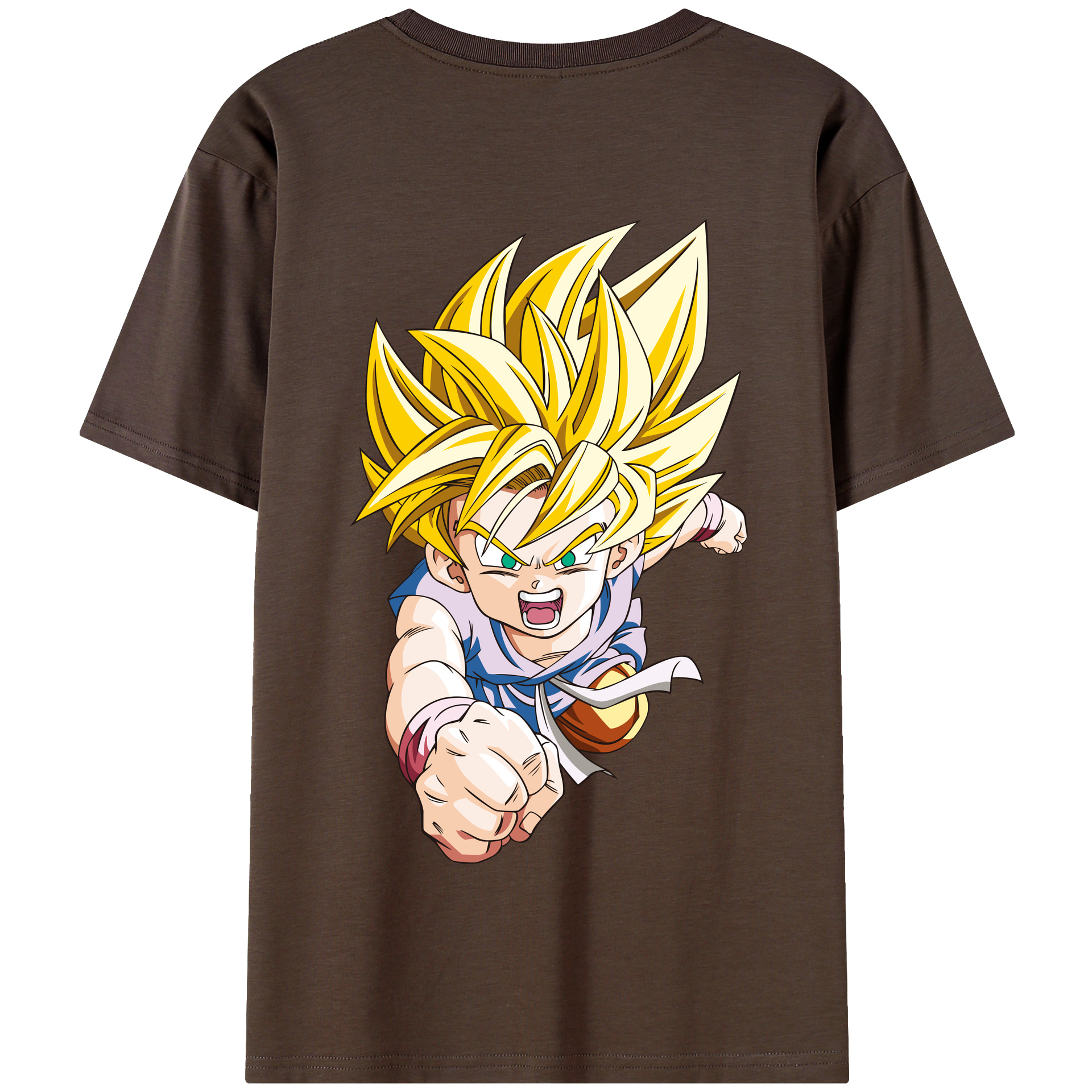 （画像用） ドラゴンボール ベジット DRAGON BALL Vegetto 綿100％半袖Tシャツ（背面プリント）
