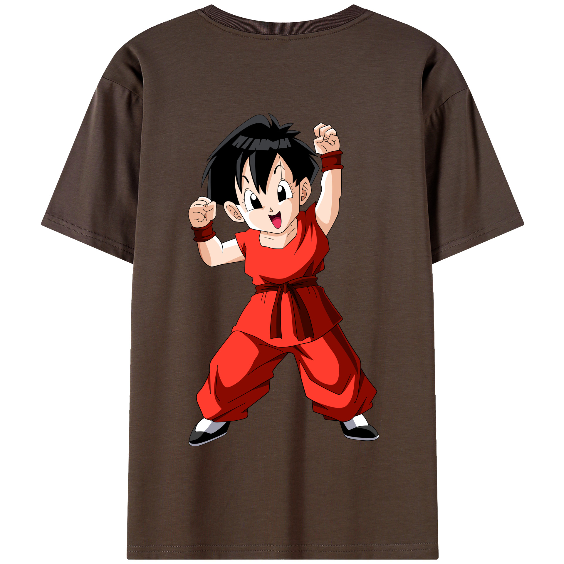 （画像用） ドラゴンボール パン DRAGON BALL Pan 綿100％半袖Tシャツ（背面プリント）
