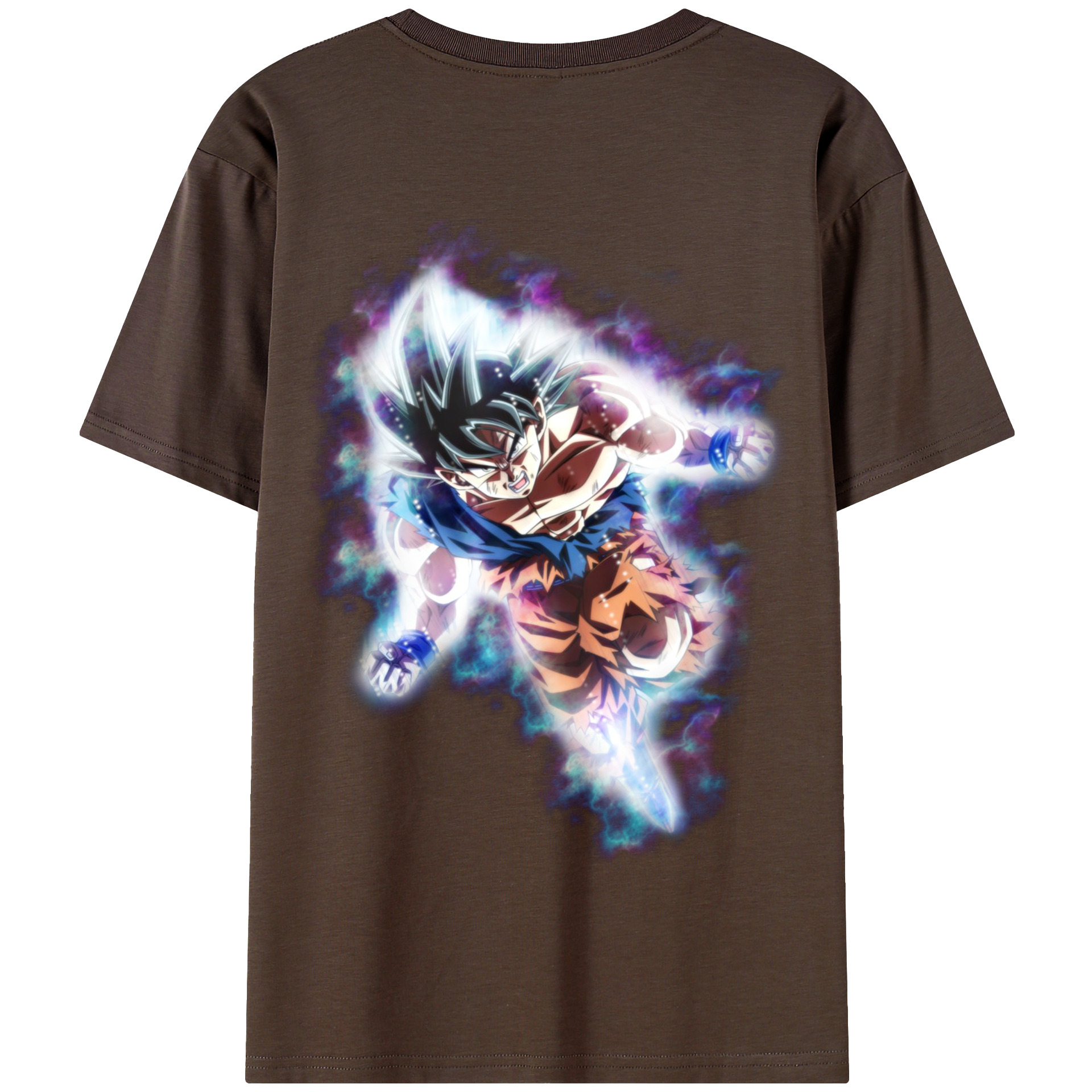 （画像用） ドラゴンボール 孫悟空（そん ごくう）Son Goku カカロット DRAGON BALL Kakarotto 綿100％半袖Tシャツ（背面プリント）
