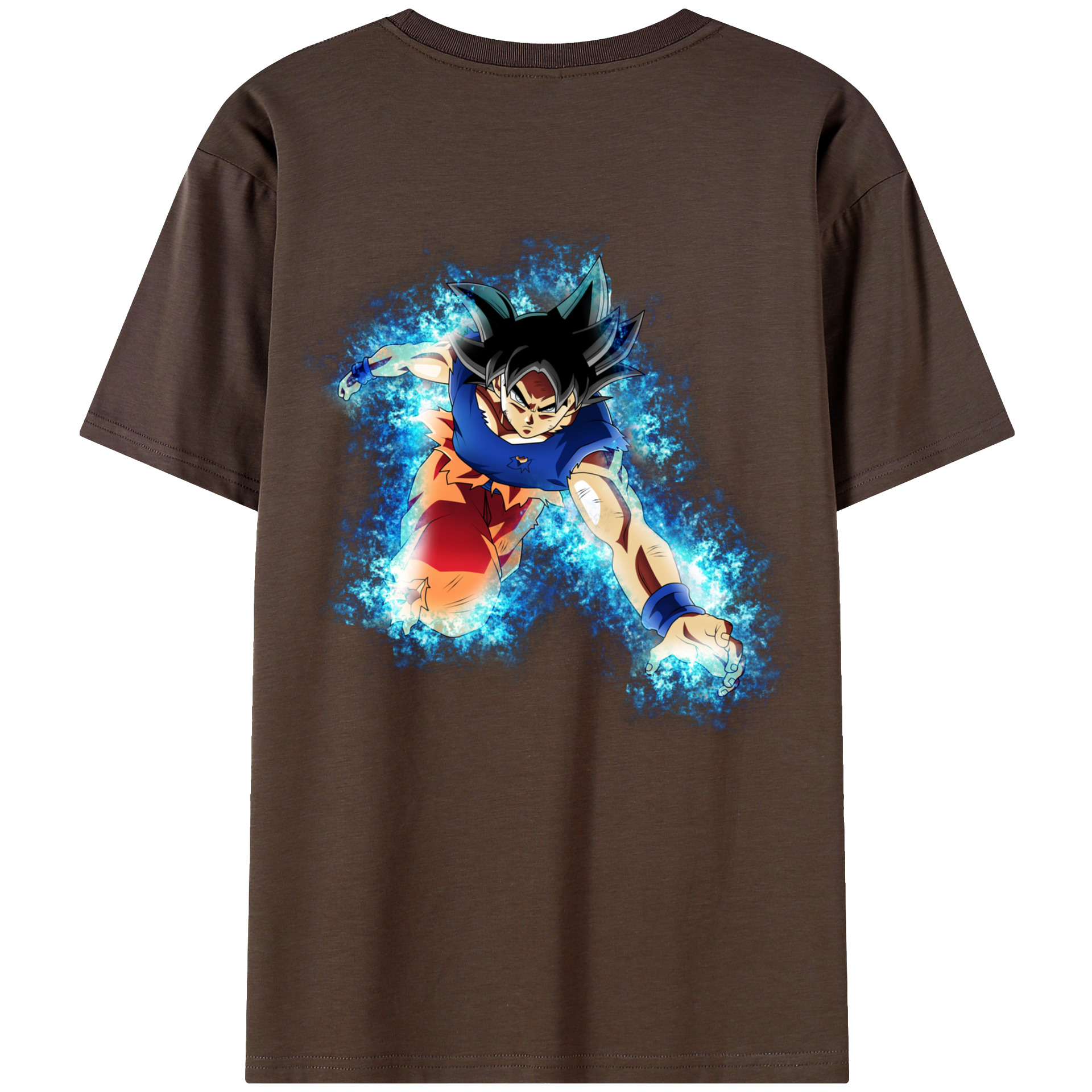 （画像用） ドラゴンボール 孫悟空（そん ごくう）Son Goku カカロット DRAGON BALL Kakarotto 綿100％半袖Tシャツ（背面プリント）