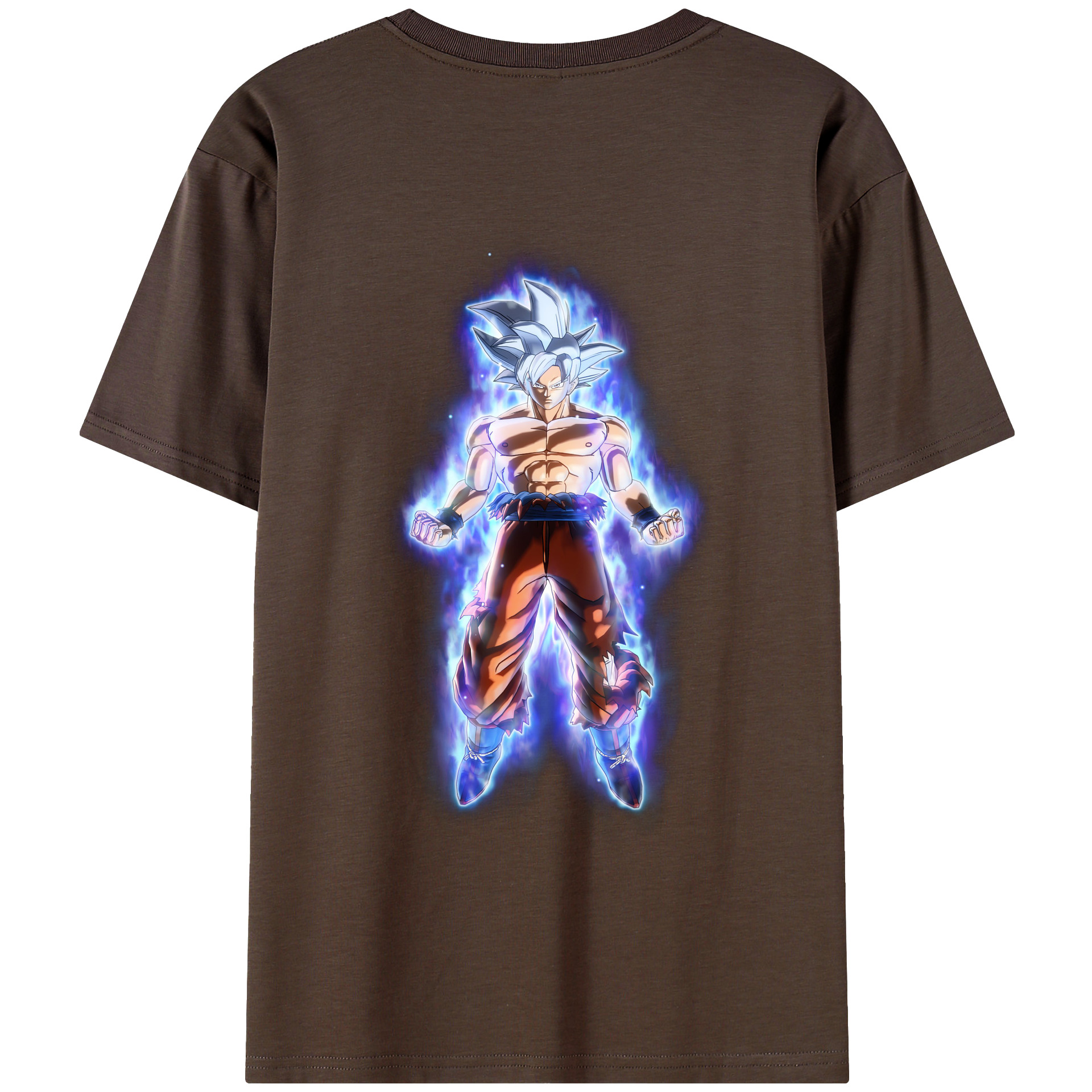 （画像用） ドラゴンボール 孫悟空（そん ごくう）Son Goku カカロット DRAGON BALL Kakarotto 綿100％半袖Tシャツ（背面プリント）