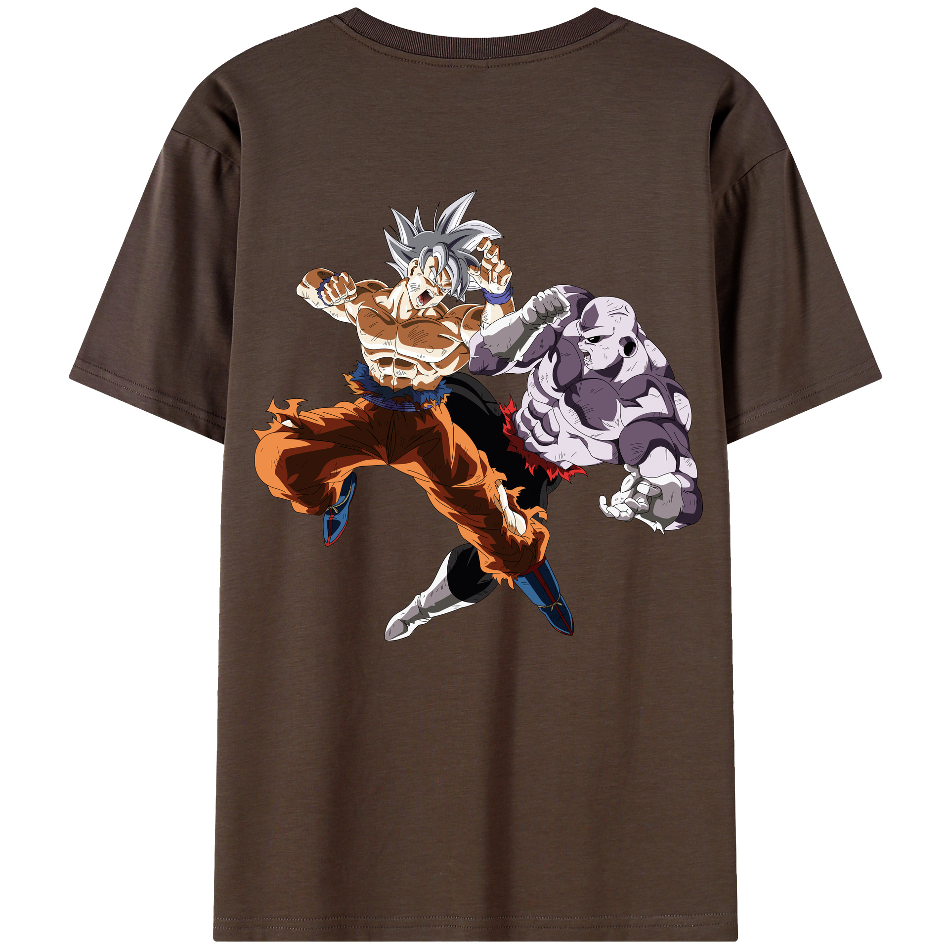 （画像用） ドラゴンボール 孫悟空（そん ごくう）Son Goku カカロット DRAGON BALL Kakarotto 綿100％半袖Tシャツ（背面プリント）