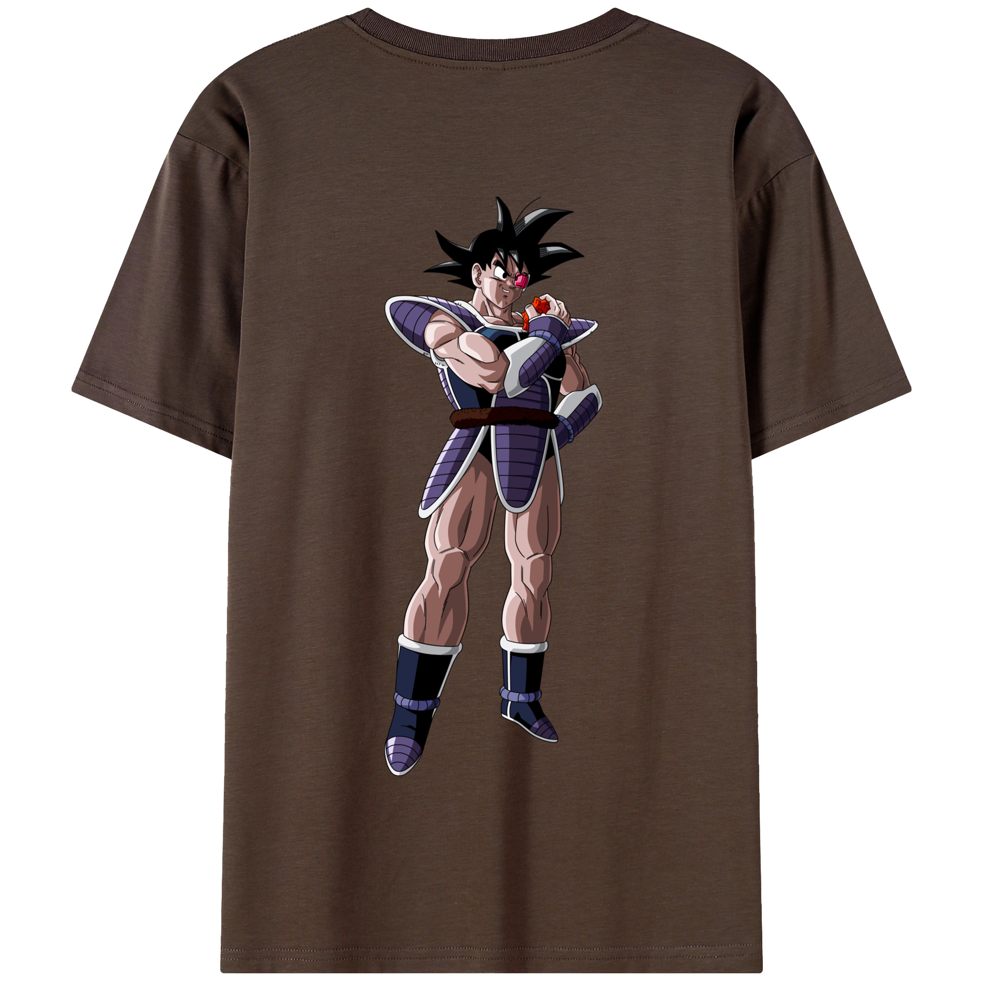 （画像用） ドラゴンボール 孫悟空（そん ごくう）Son Goku カカロット DRAGON BALL Kakarotto 綿100％半袖Tシャツ（背面プリント）
