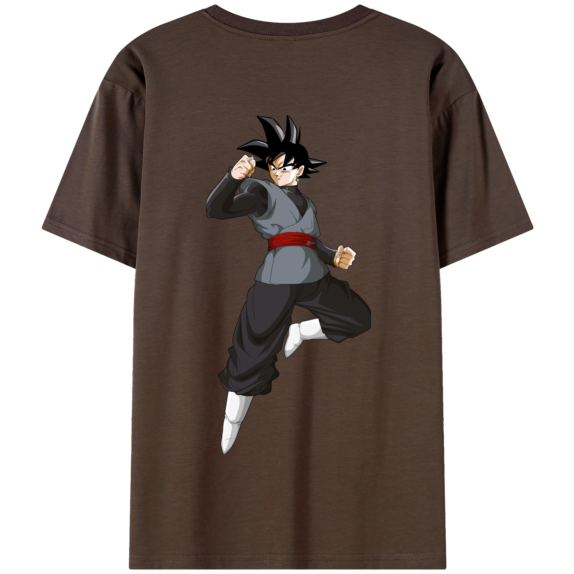 （画像用） ドラゴンボール ベジータ四世（Bejīta Yonsei）DRAGON BALL Vegeta IV 綿100％半袖Tシャツ（背面プリント）