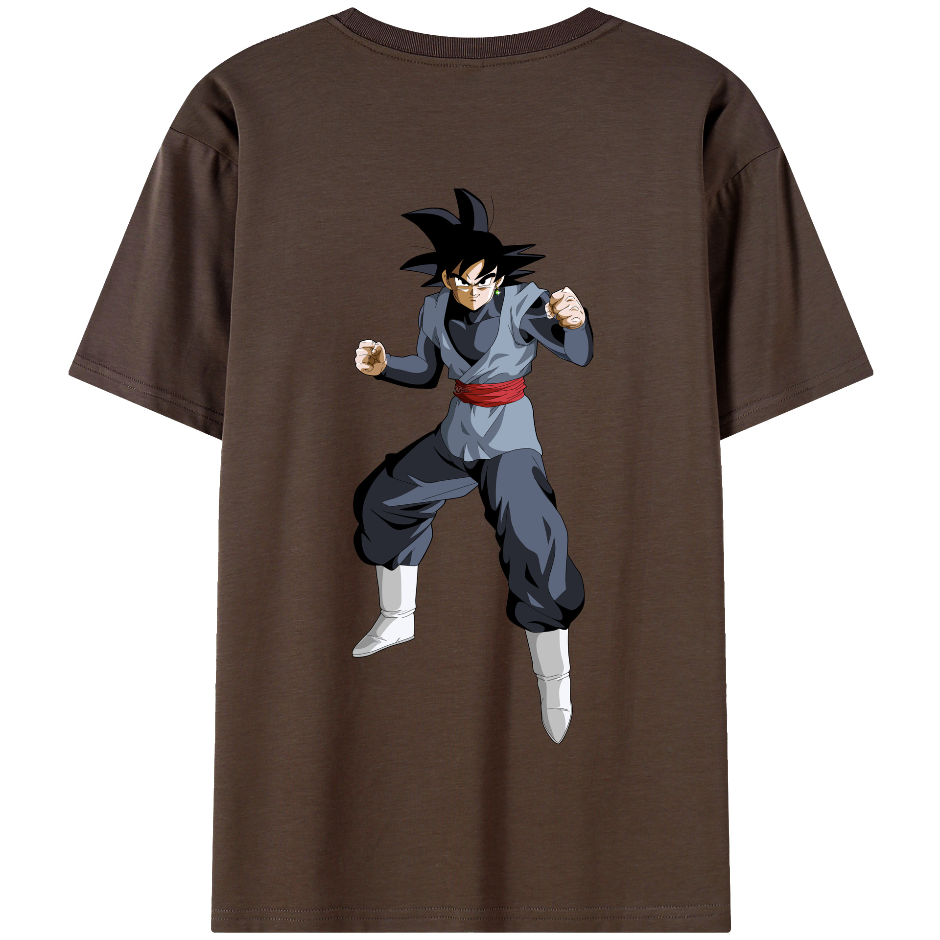 （画像用） ドラゴンボール ベジータ四世（Bejīta Yonsei）DRAGON BALL Vegeta IV 綿100％半袖Tシャツ（背面プリント）