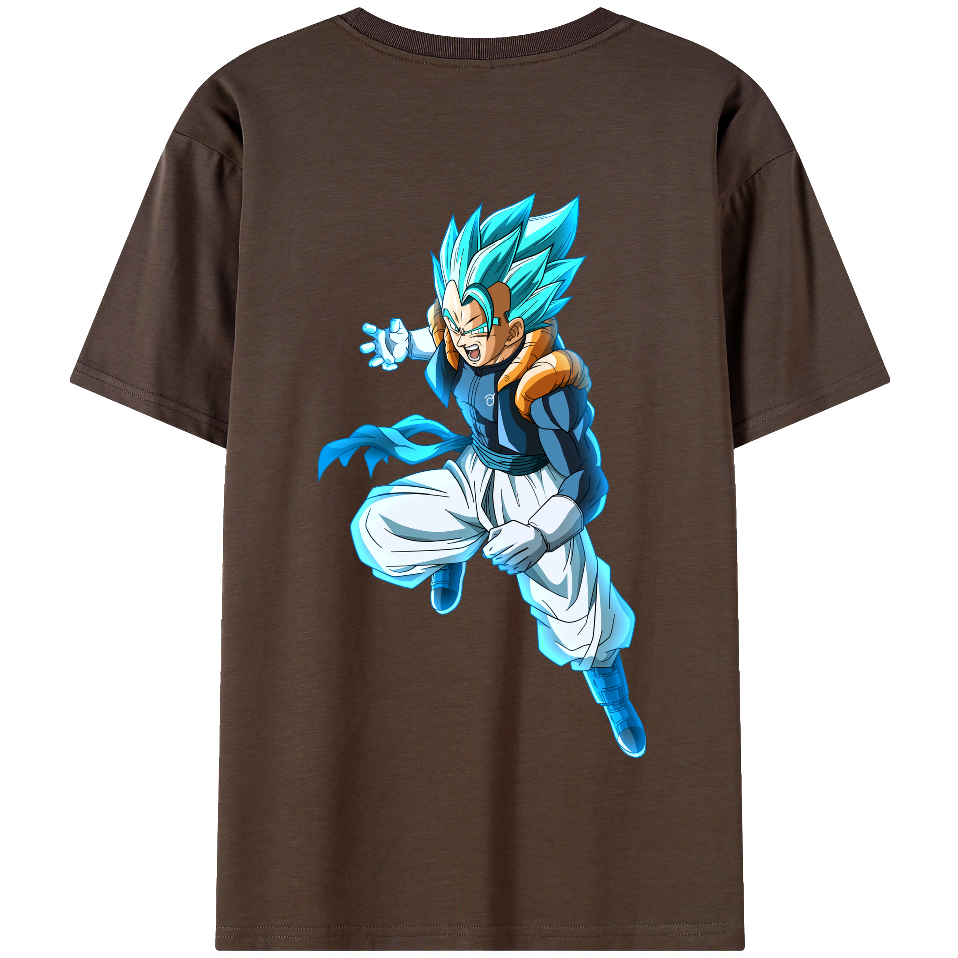 （画像用） ドラゴンボール ベジータ四世（Bejīta Yonsei）DRAGON BALL Vegeta IV 綿100％半袖Tシャツ（背面プリント）