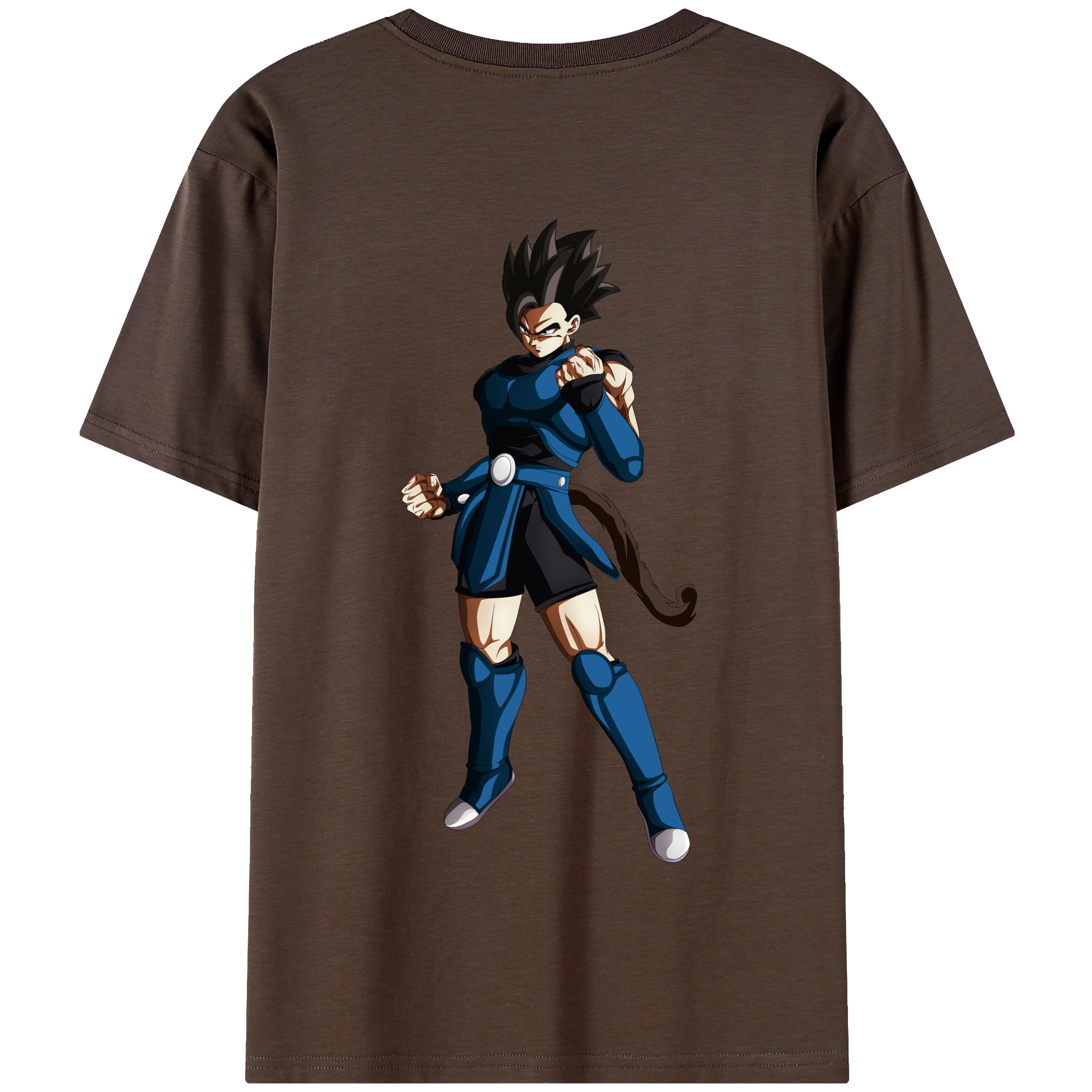 （画像用） ドラゴンボール 孫 悟飯（そんごはん）DRAGON BALL Son Gohan 綿100％半袖Tシャツ（背面プリント）