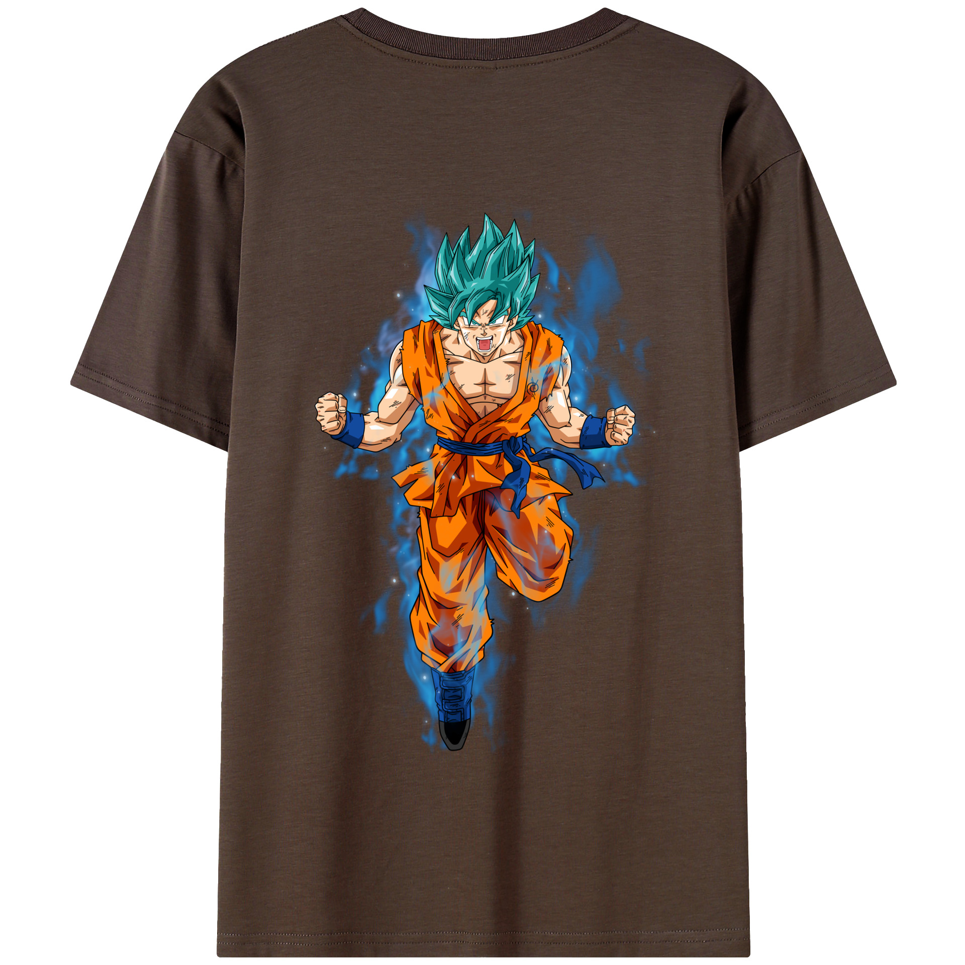 （画像用） ドラゴンボール 孫 悟飯（そんごはん）DRAGON BALL Son Gohan 綿100％半袖Tシャツ（背面プリント）