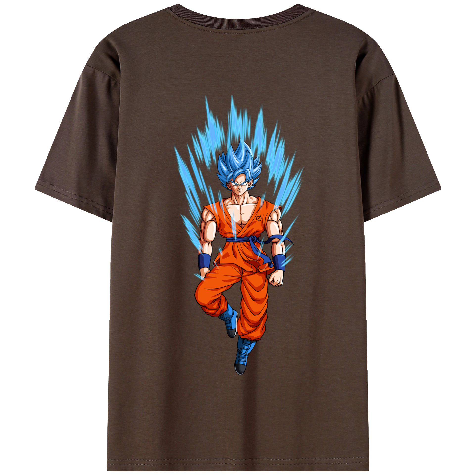 （画像用） ドラゴンボール 孫 悟飯（そんごはん）DRAGON BALL Son Gohan 綿100％半袖Tシャツ（背面プリント）