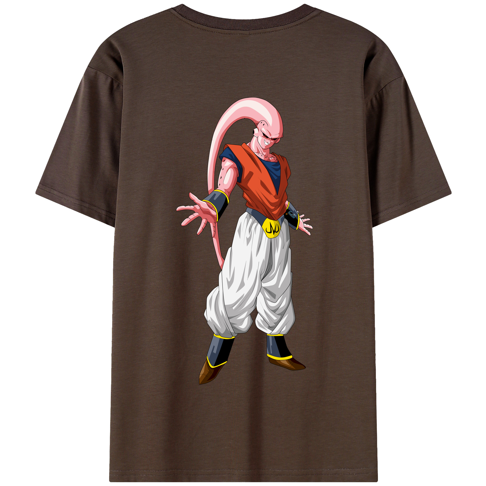 （画像用） ドラゴンボール 魔人ブウ DRAGON BALL Majin Buu 綿100％半袖Tシャツ（背面プリント）