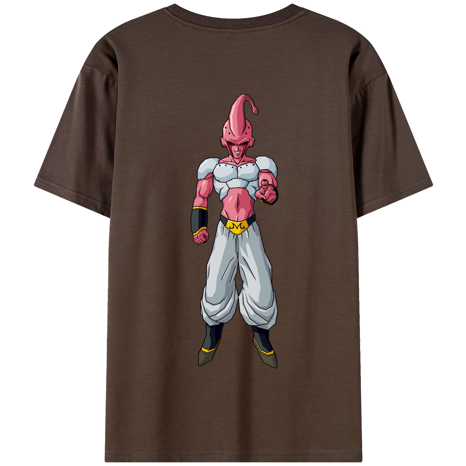 （画像用） ドラゴンボール 魔人ブウ DRAGON BALL Majin Buu 綿100％半袖Tシャツ（背面プリント）