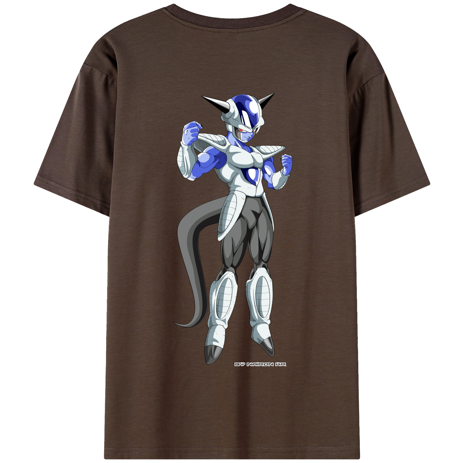 （画像用） ドラゴンボール フリーザ DRAGON BALL Frieza 綿100％半袖Tシャツ（背面プリント）