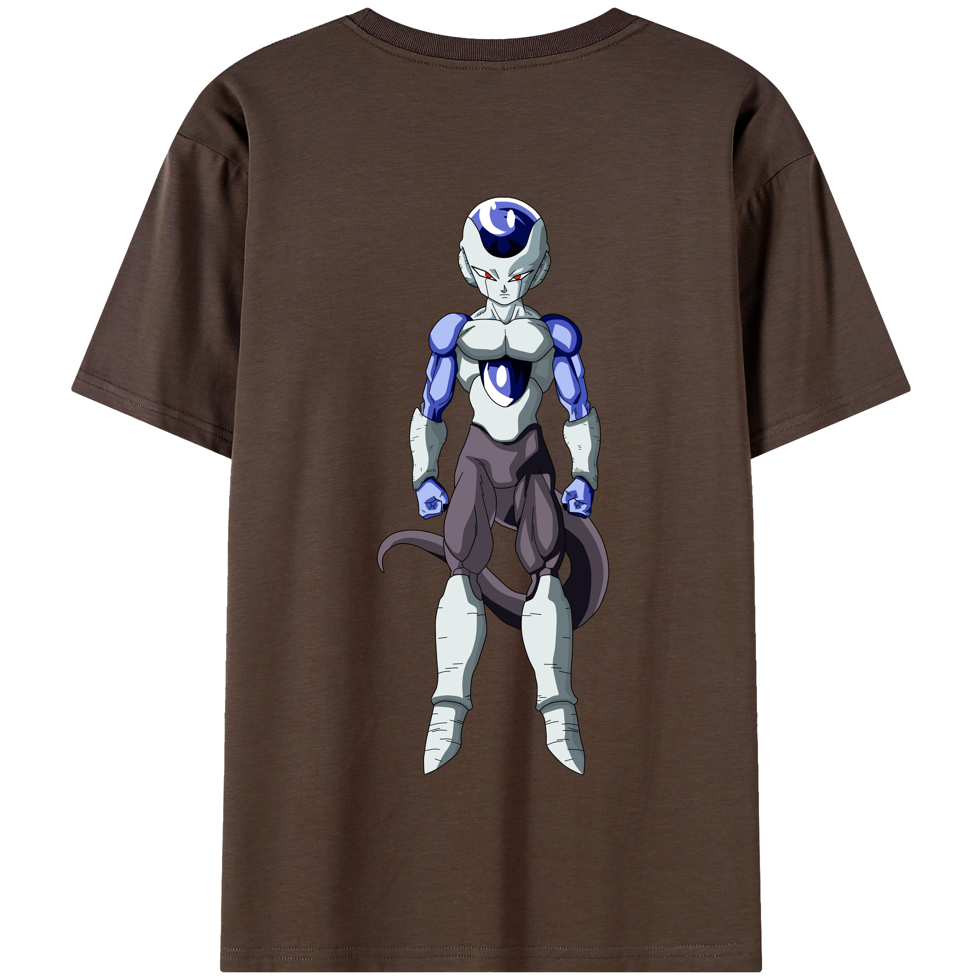 （画像用） ドラゴンボール フリーザ DRAGON BALL Frieza 綿100％半袖Tシャツ（背面プリント）