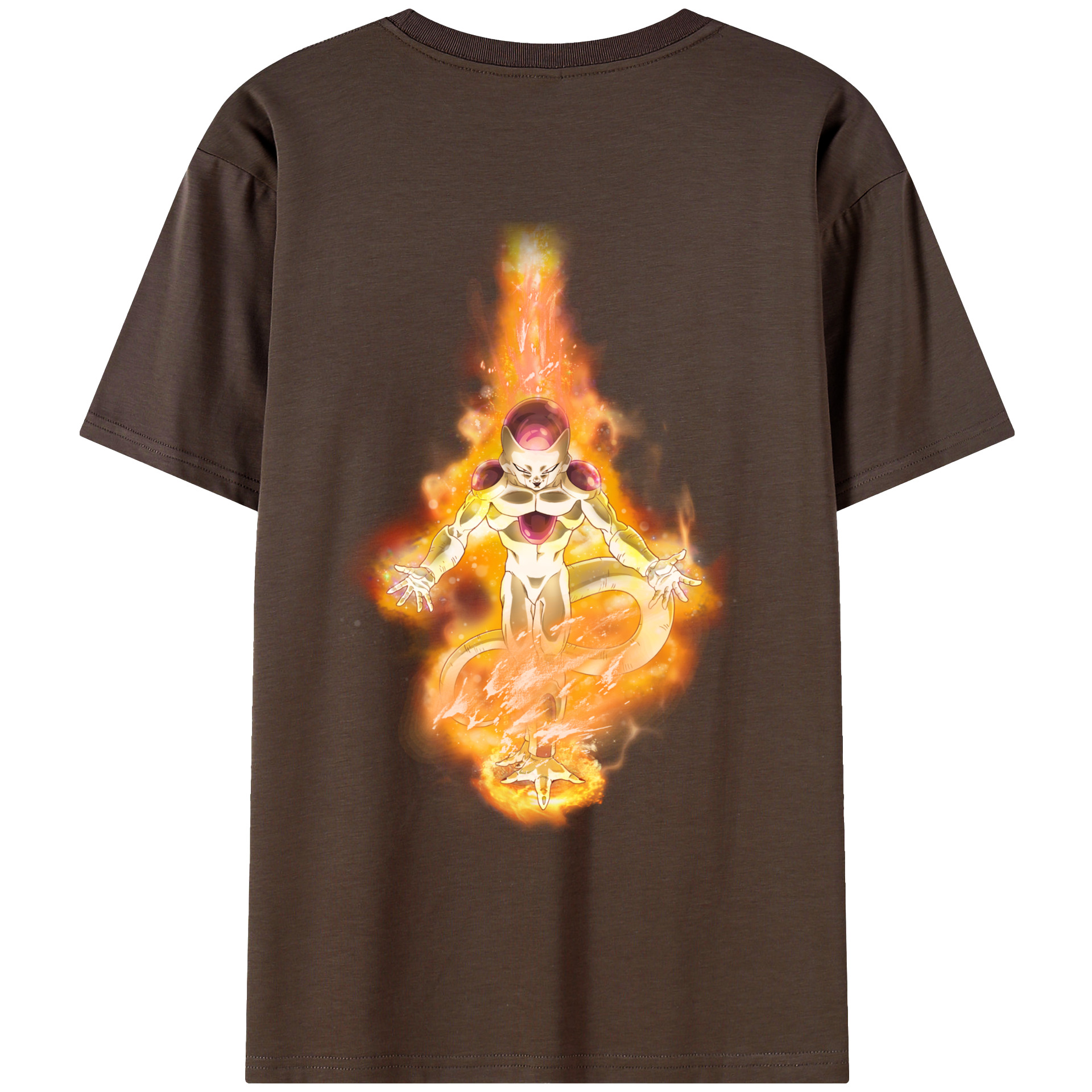 （画像用） ドラゴンボール フリーザ DRAGON BALL Frieza 綿100％半袖Tシャツ（背面プリント）