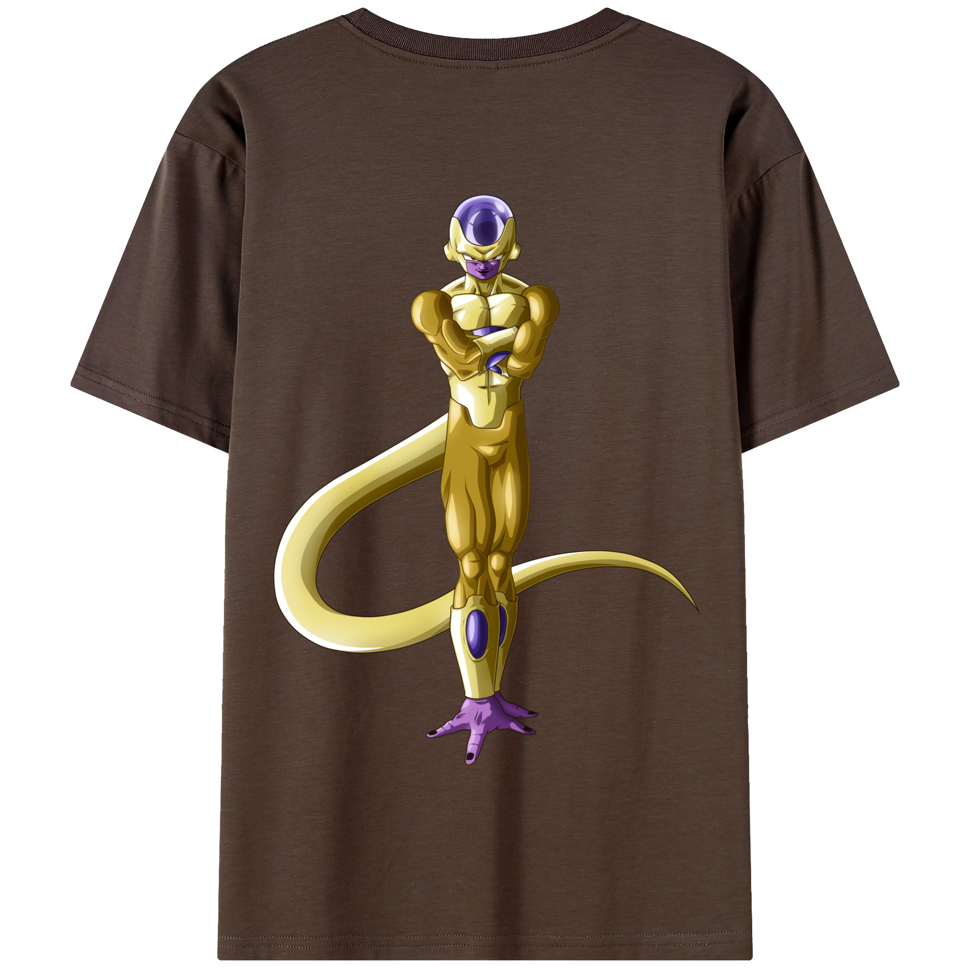 （画像用） ドラゴンボール フリーザ DRAGON BALL Frieza 綿100％半袖Tシャツ（背面プリント）
