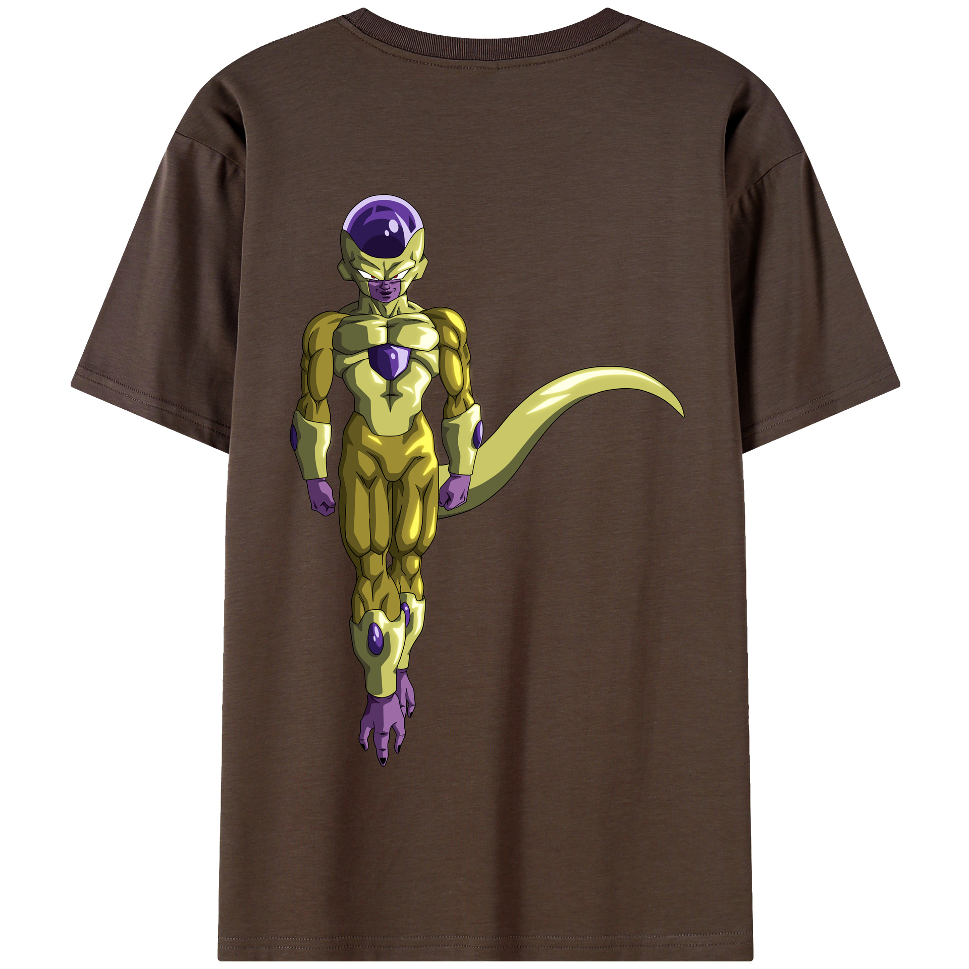 （画像用） ドラゴンボール フリーザ DRAGON BALL Frieza 綿100％半袖Tシャツ（背面プリント）