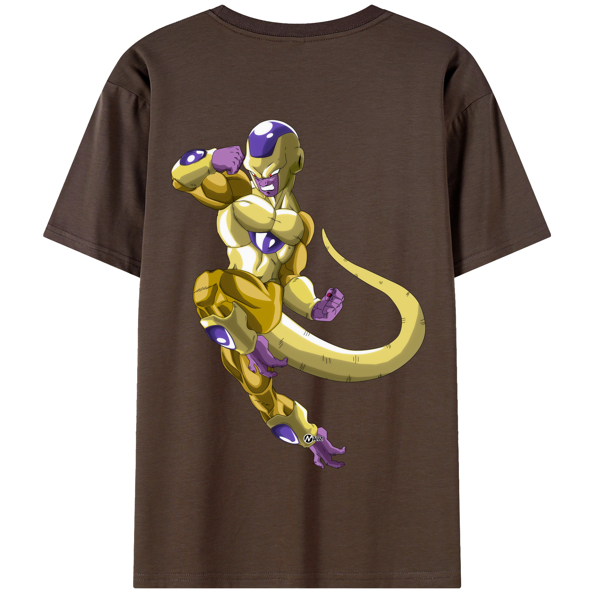 （画像用） ドラゴンボール フリーザ DRAGON BALL Frieza 綿100％半袖Tシャツ（背面プリント）