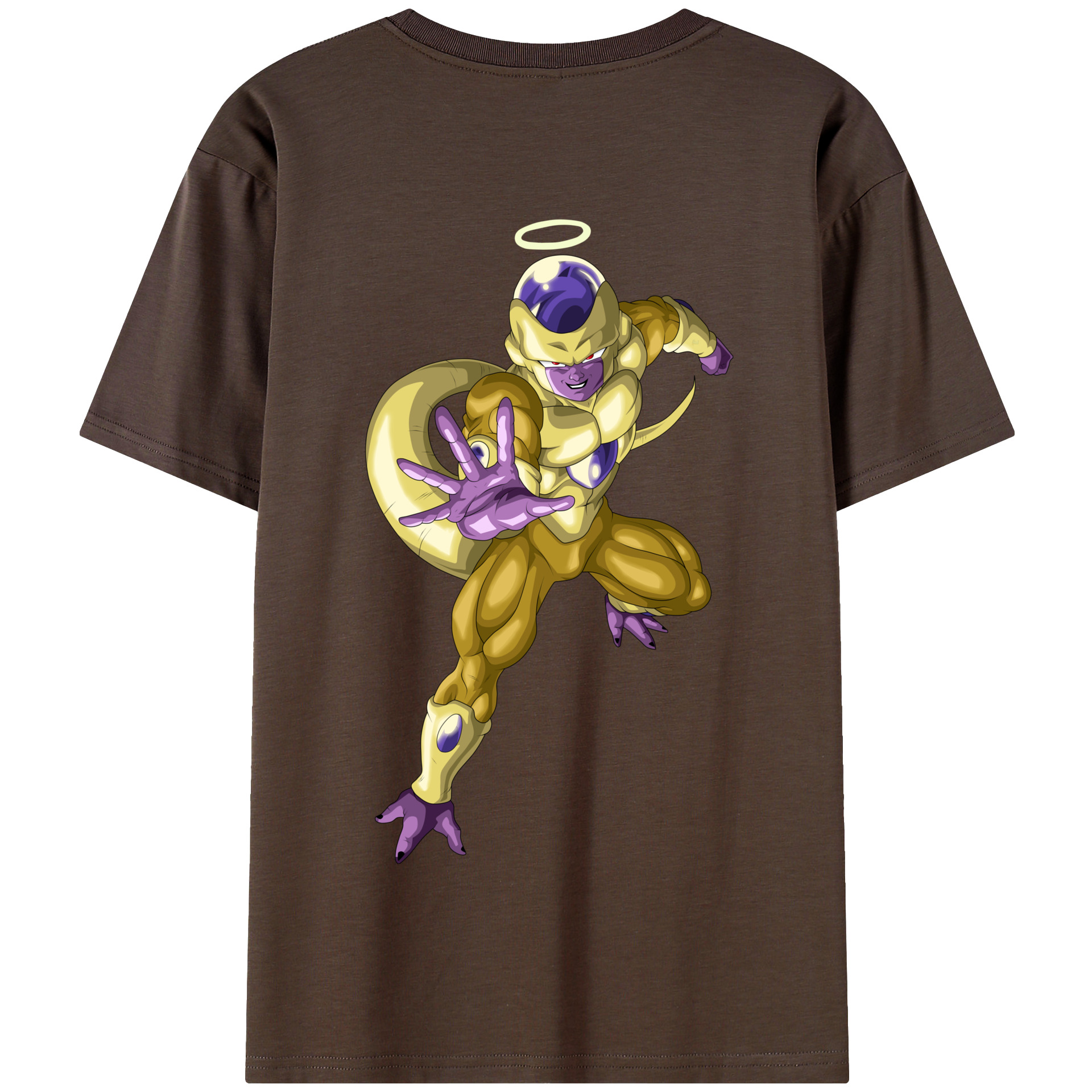 （画像用） ドラゴンボール フリーザ DRAGON BALL Frieza 綿100％半袖Tシャツ（背面プリント）