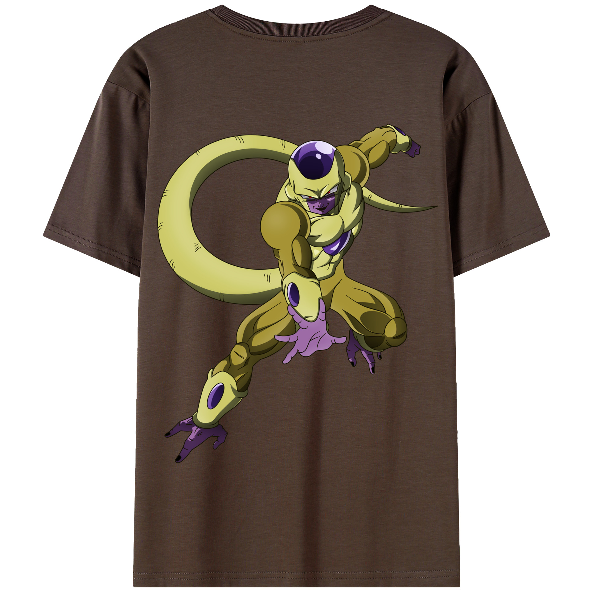 （画像用） ドラゴンボール フリーザ DRAGON BALL Frieza 綿100％半袖Tシャツ（背面プリント）