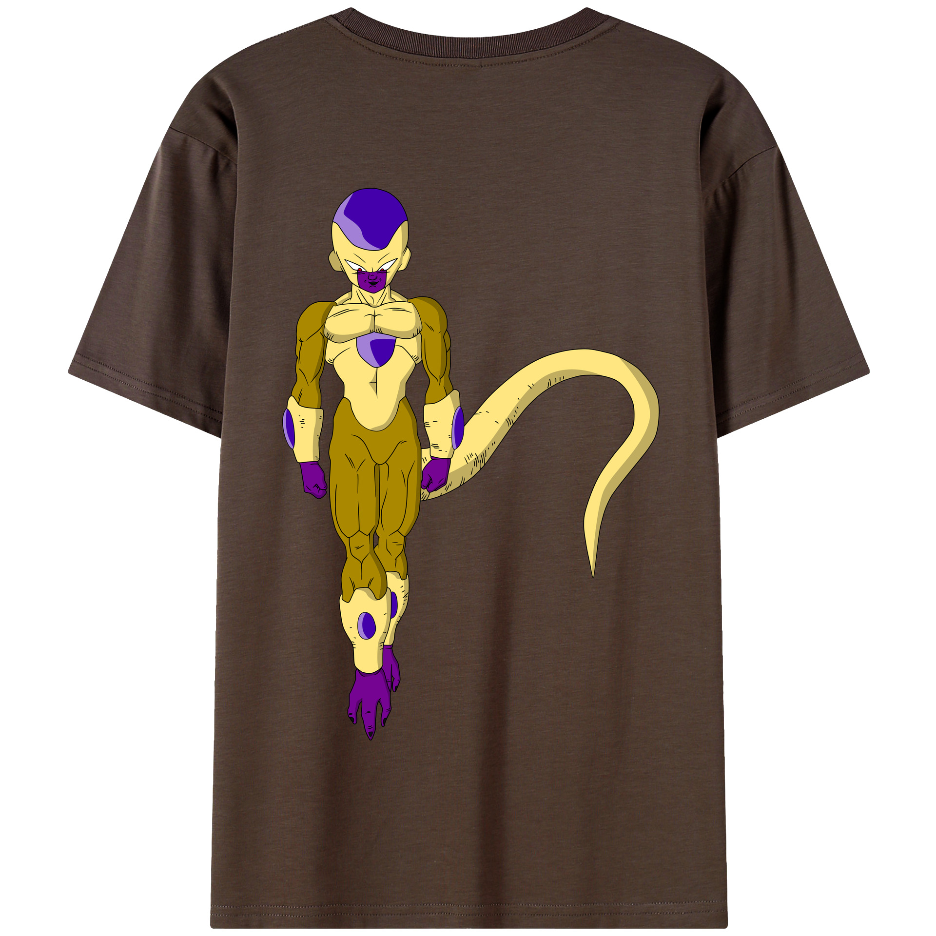 （画像用） ドラゴンボール フリーザ DRAGON BALL Frieza 綿100％半袖Tシャツ（背面プリント）