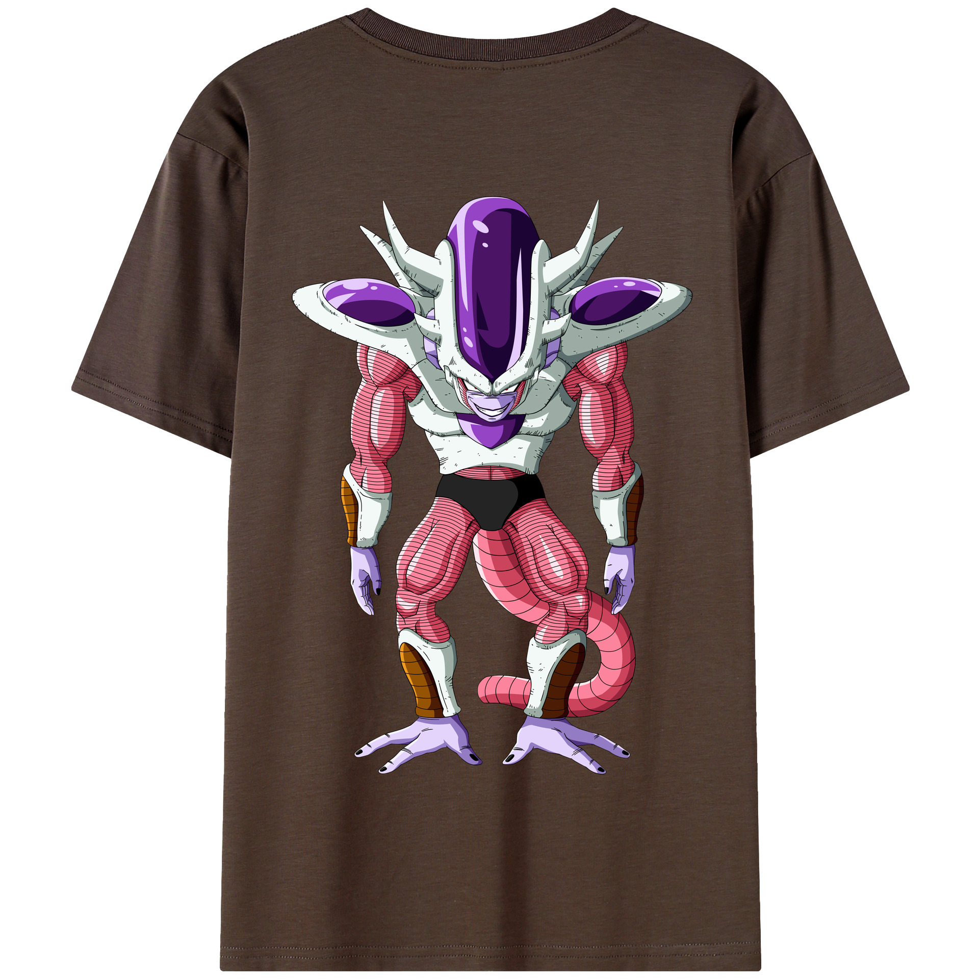 （画像用） ドラゴンボール フリーザ DRAGON BALL Frieza 綿100％半袖Tシャツ（背面プリント）