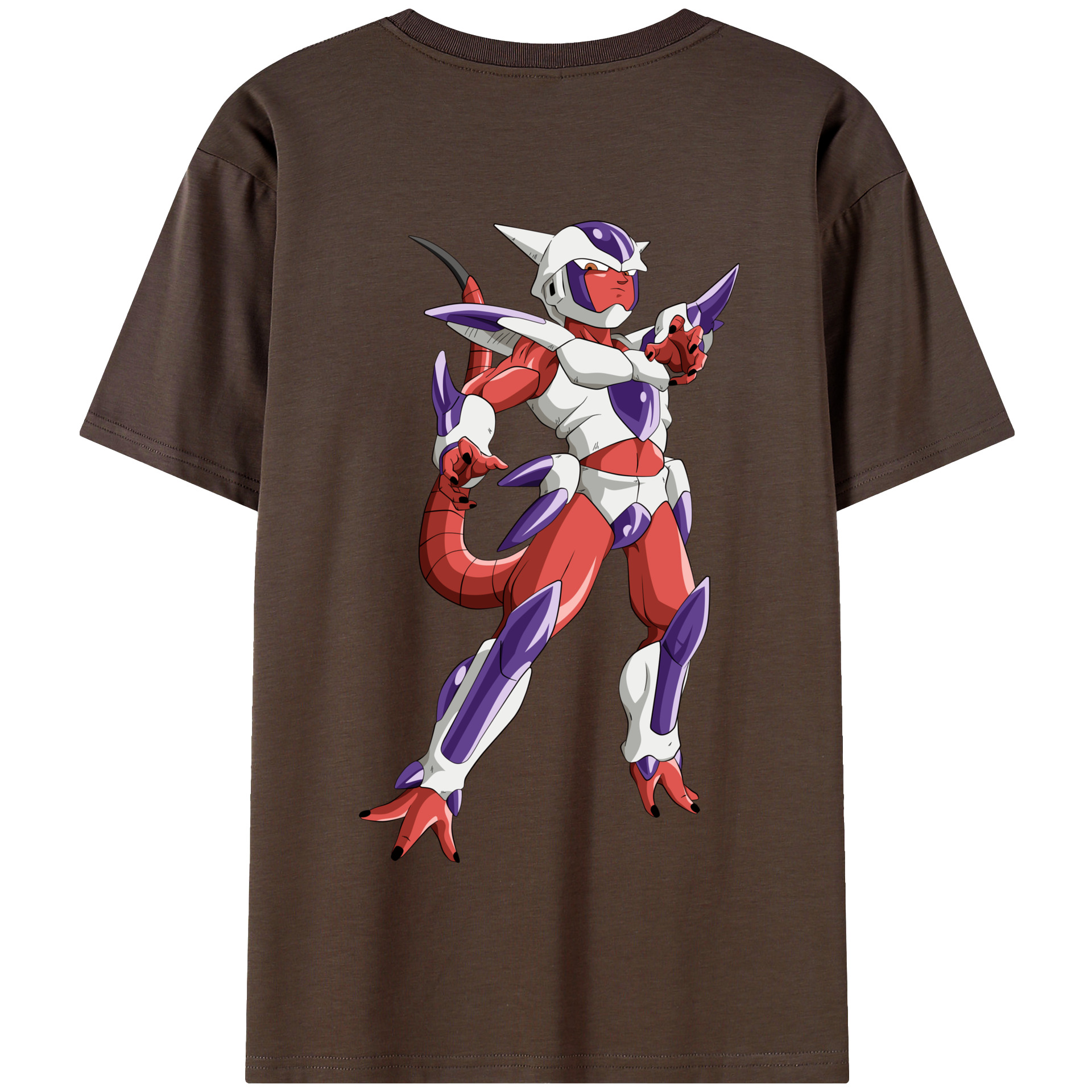 （画像用） ドラゴンボール フリーザ DRAGON BALL Frieza 綿100％半袖Tシャツ（背面プリント）