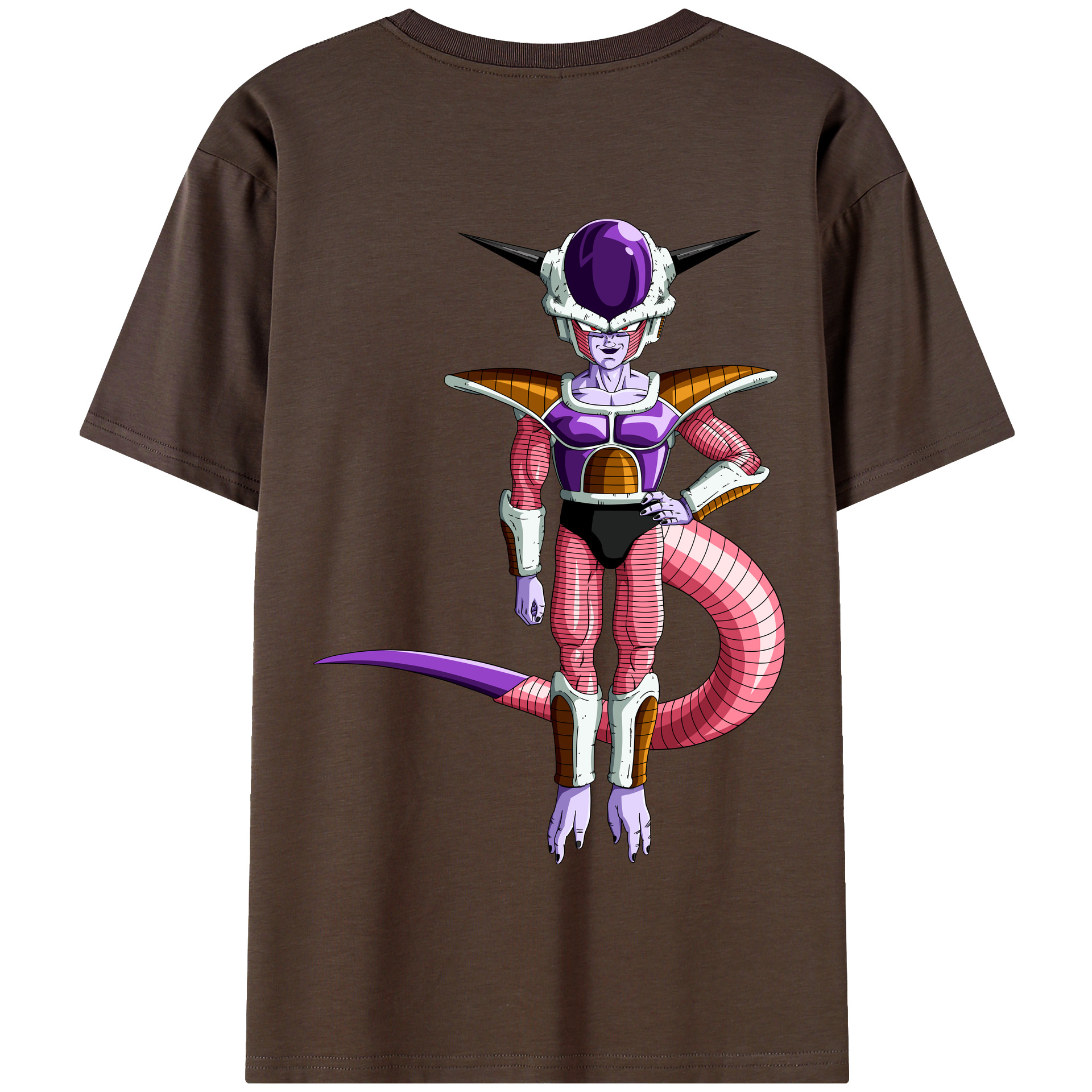 ドラゴンボール フリーザ DRAGON BALL Frieza 綿100％半袖Tシャツ（背面プリント）