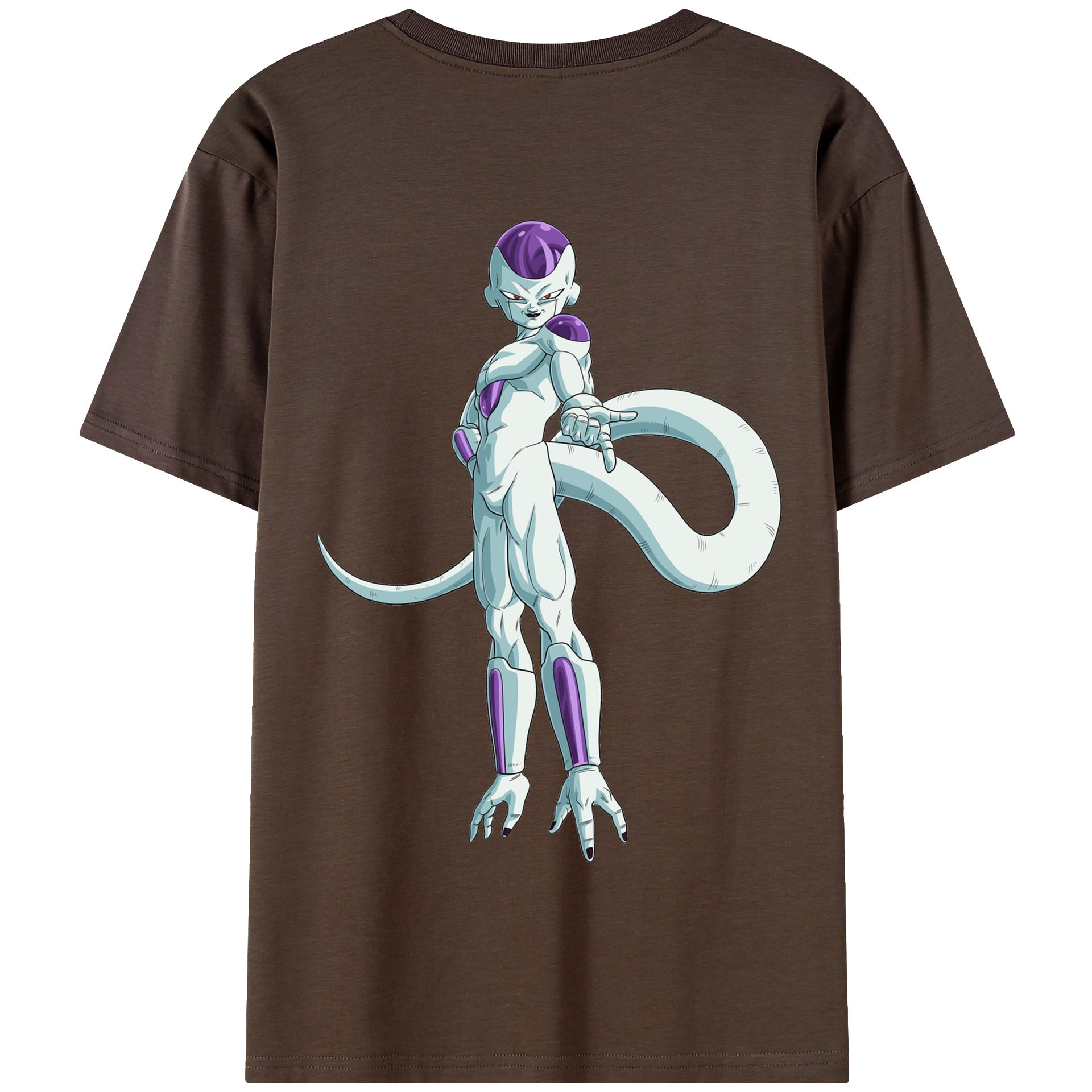 （画像用） ドラゴンボール フリーザ DRAGON BALL Frieza 綿100％半袖Tシャツ（背面プリント）