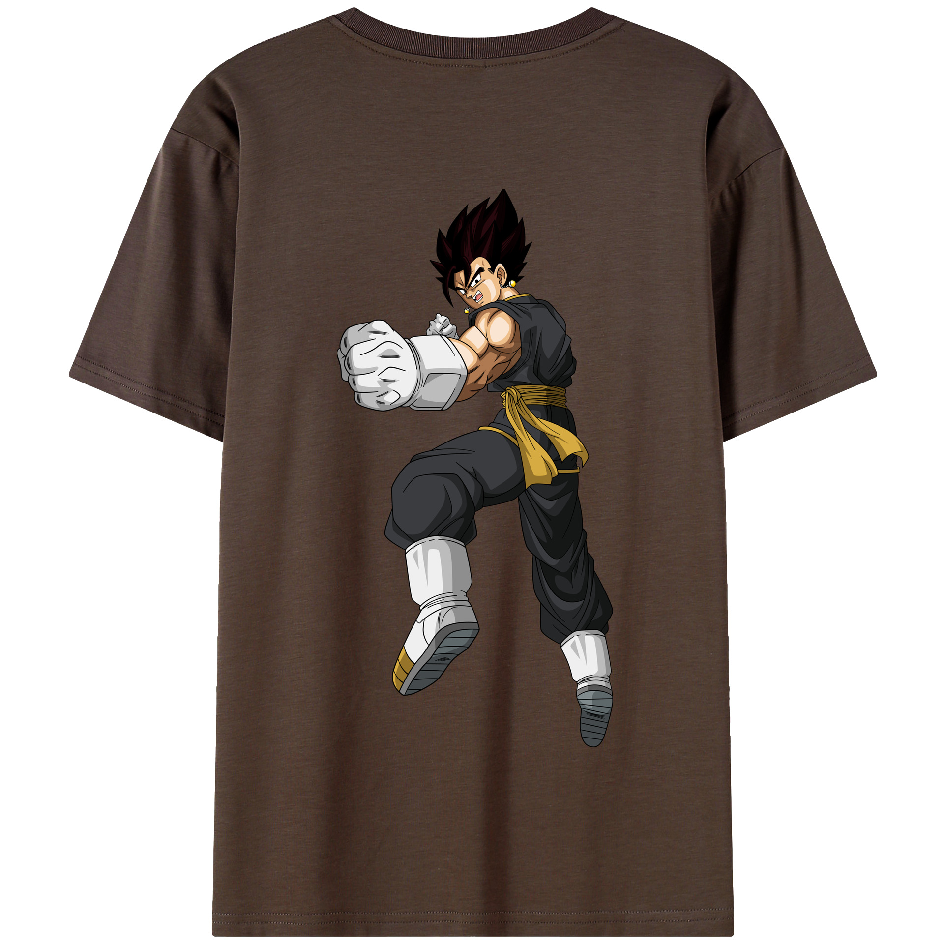 （画像用） ドラゴンボール ベジット DRAGON BALL Vegetto 綿100％半袖Tシャツ（背面プリント）