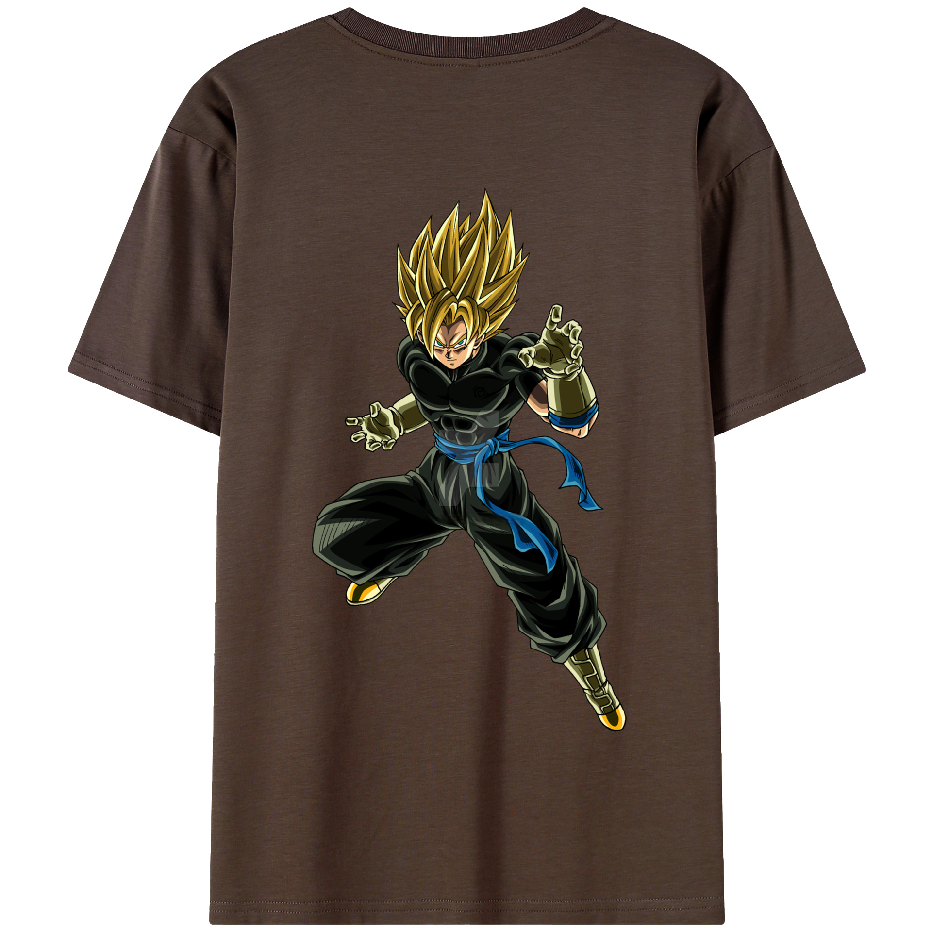 （画像用） ドラゴンボール ベジット DRAGON BALL Vegetto 綿100％半袖Tシャツ（背面プリント）